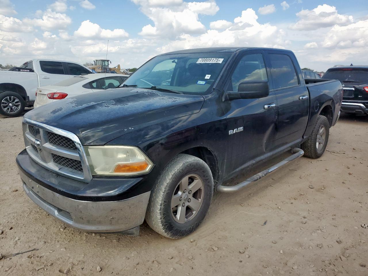 2010 Dodge Ram 1500 Black vin: 1D7RB1CP0AS156308