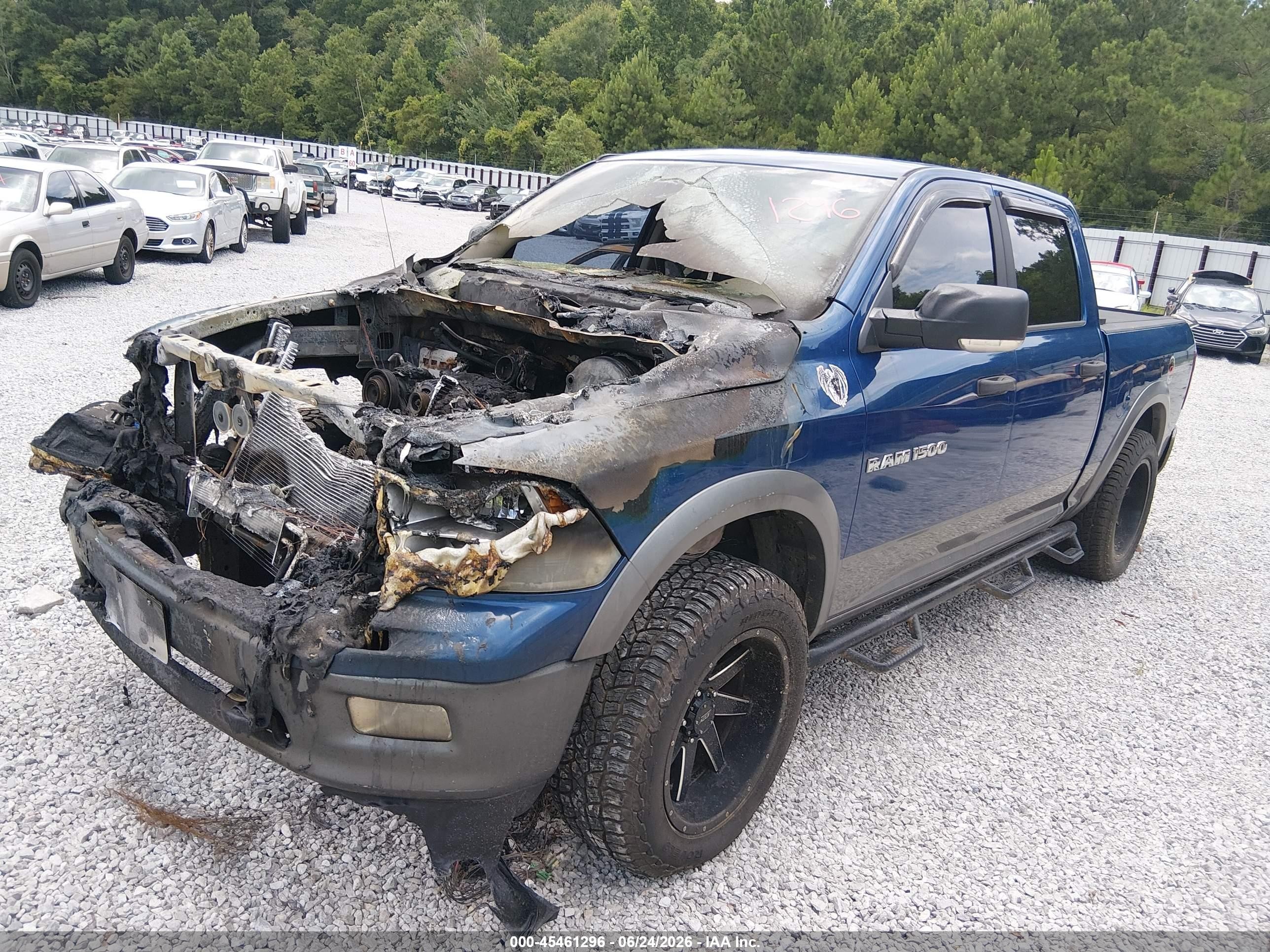 2011 Ram 1500 Outdoorsman Blue vin: 1D7RB1CP0BS553485
