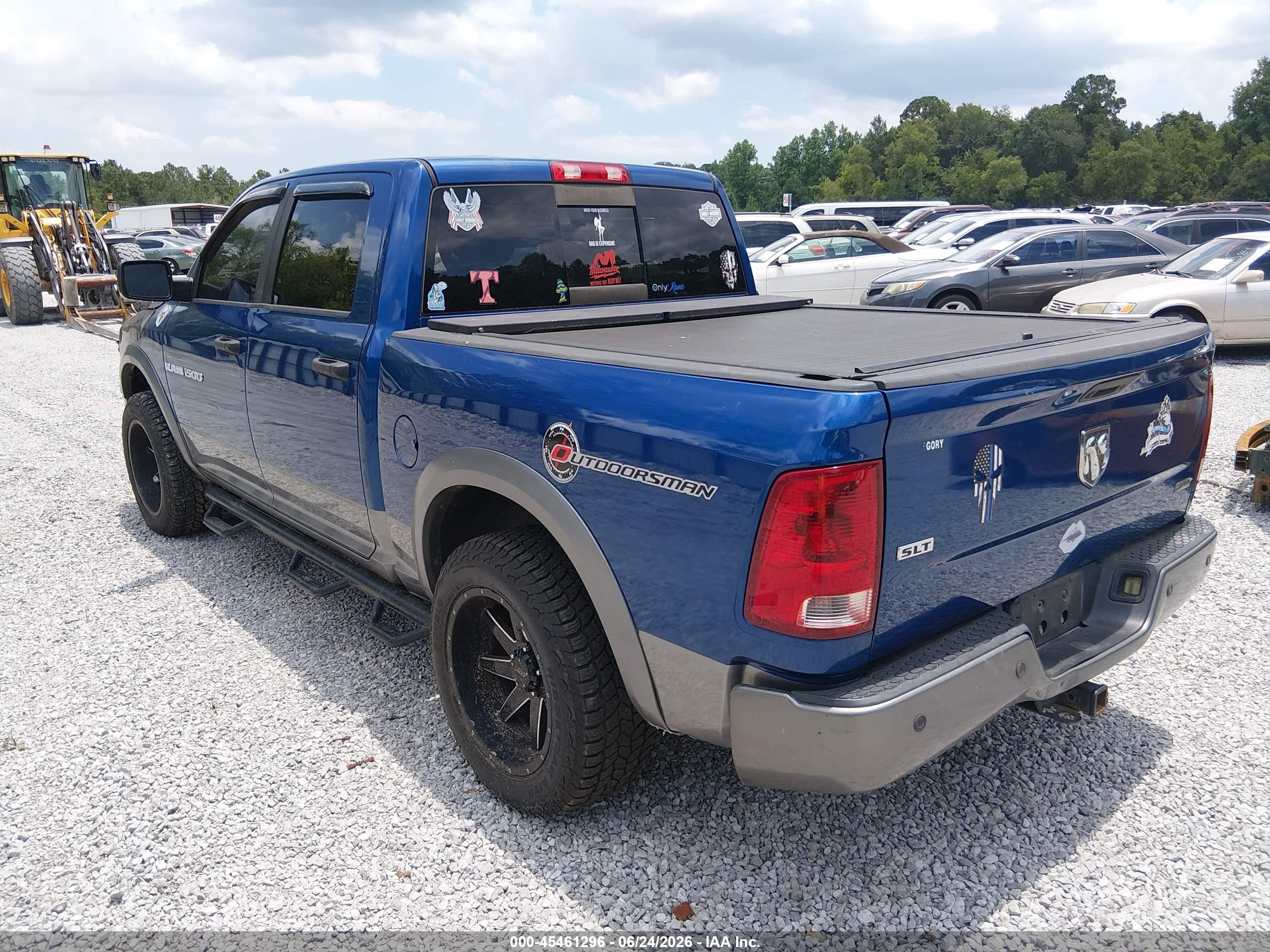 2011 Ram 1500 Outdoorsman Blue vin: 1D7RB1CP0BS553485
