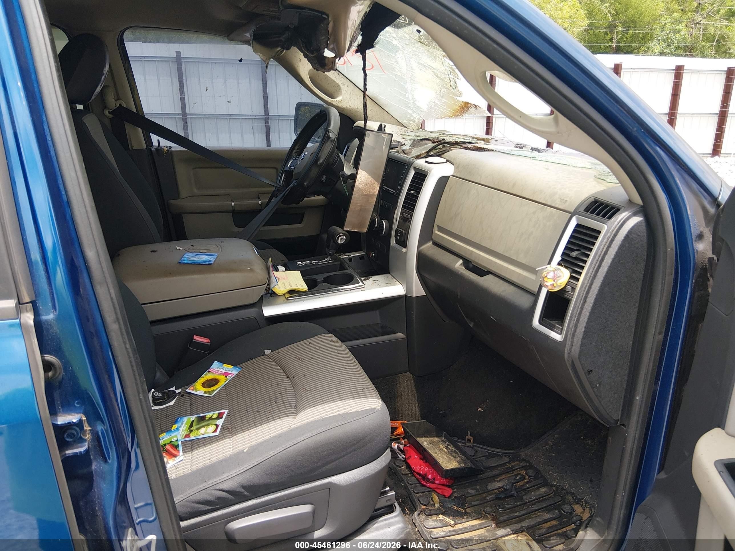 2011 Ram 1500 Outdoorsman Blue vin: 1D7RB1CP0BS553485