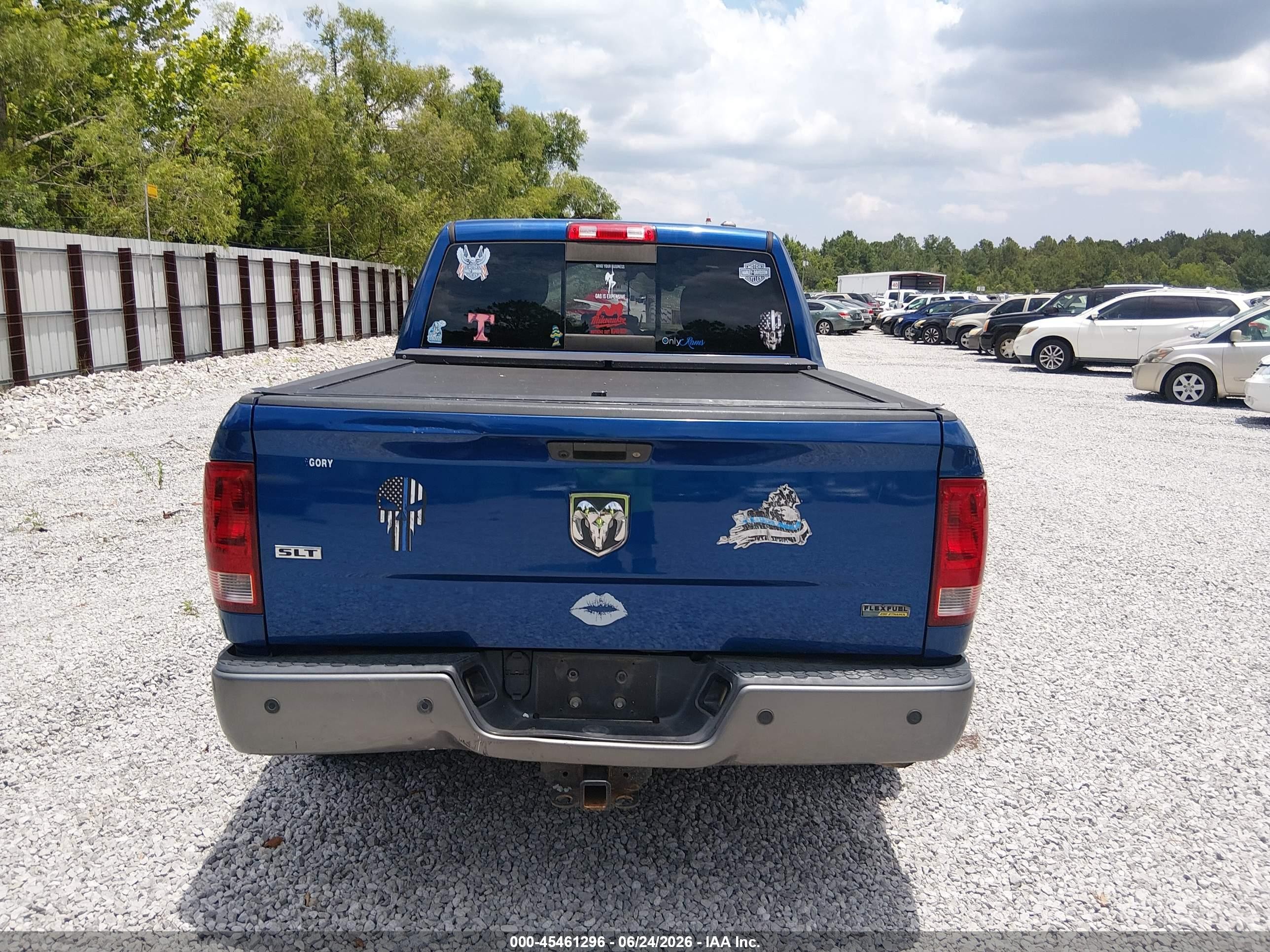 2011 Ram 1500 Outdoorsman Blue vin: 1D7RB1CP0BS553485