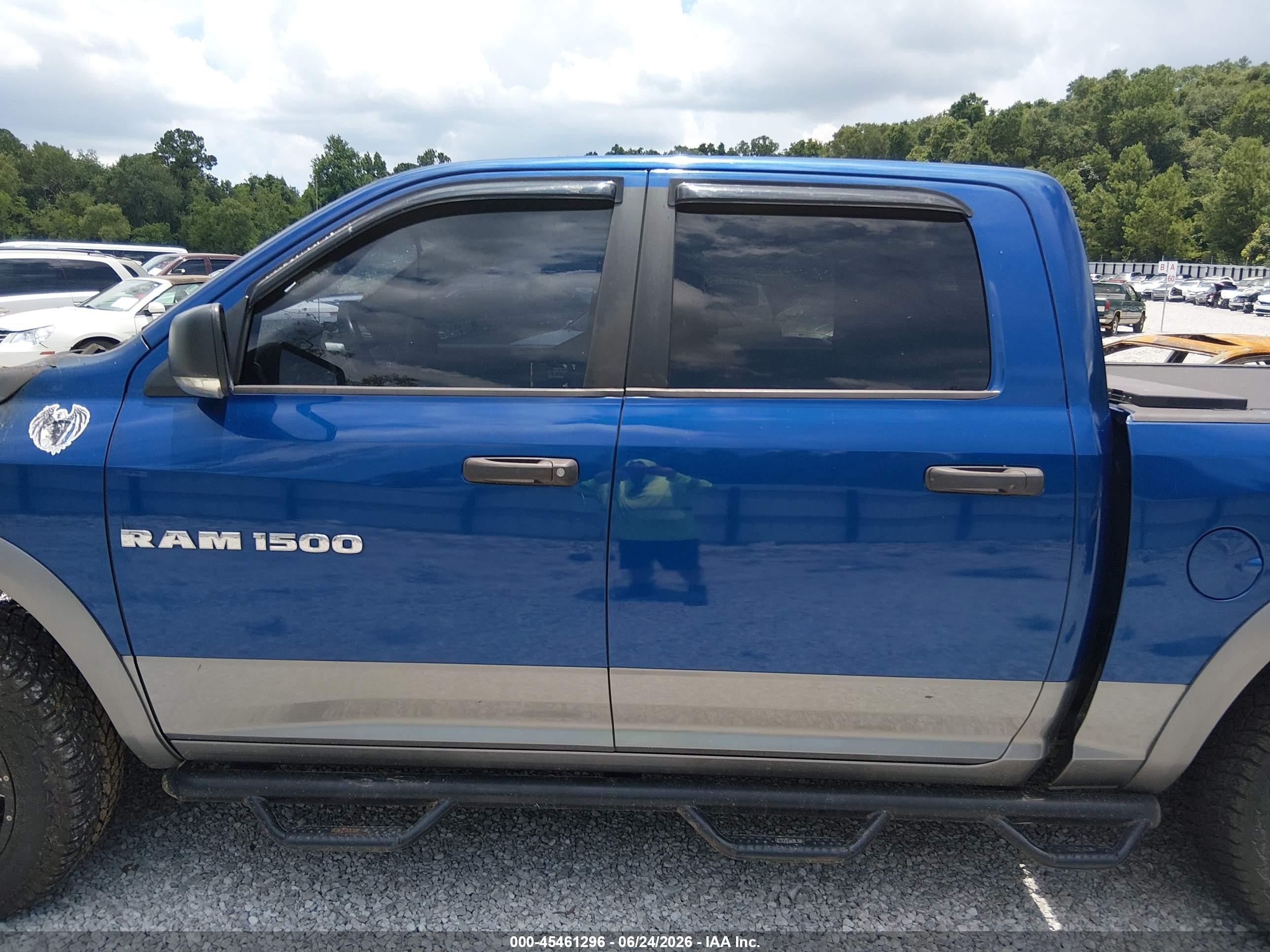 2011 Ram 1500 Outdoorsman Blue vin: 1D7RB1CP0BS553485
