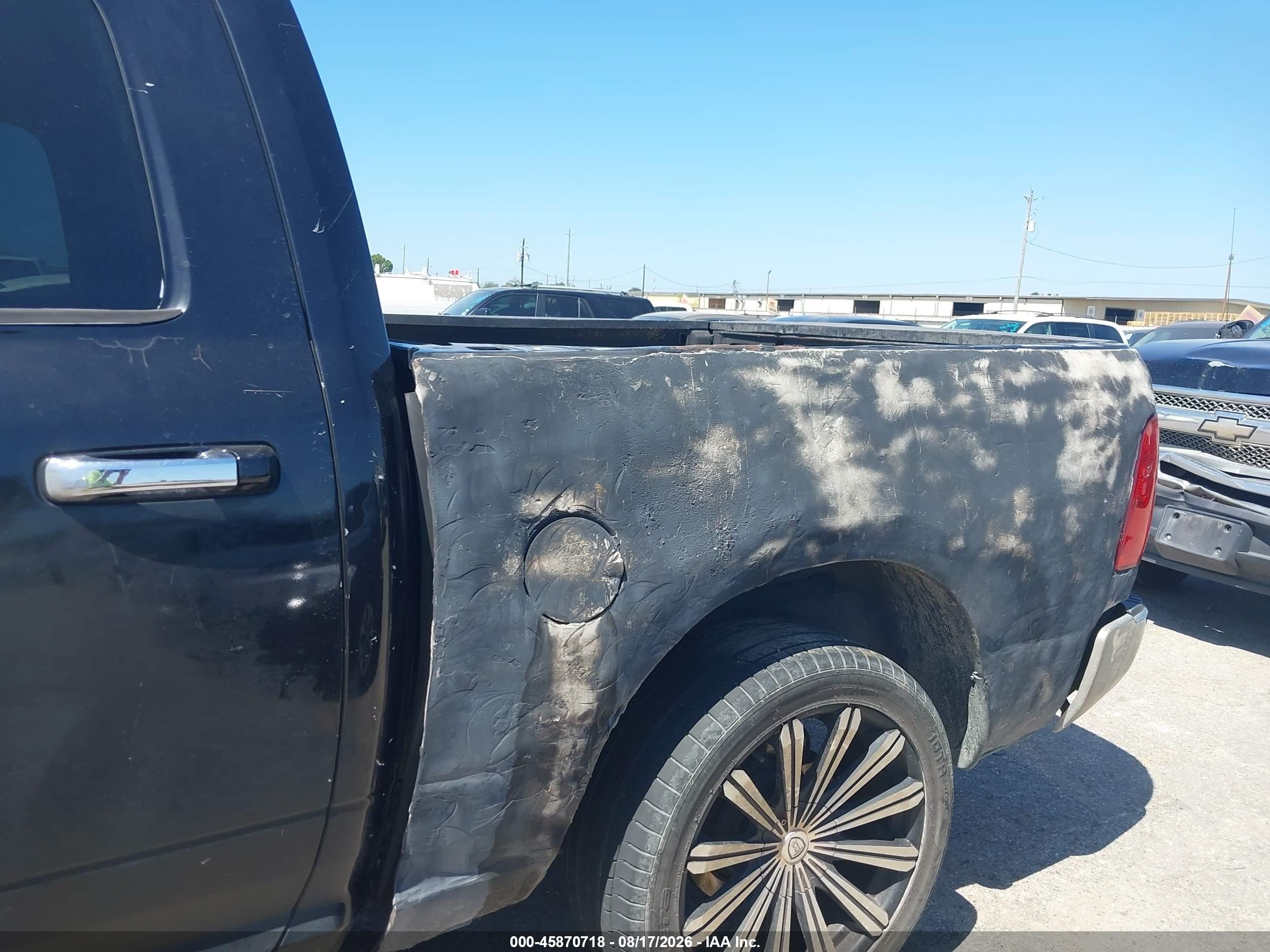 2011 Ram Ram 1500 Slt Черный vin: 1D7RB1CP0BS624118
