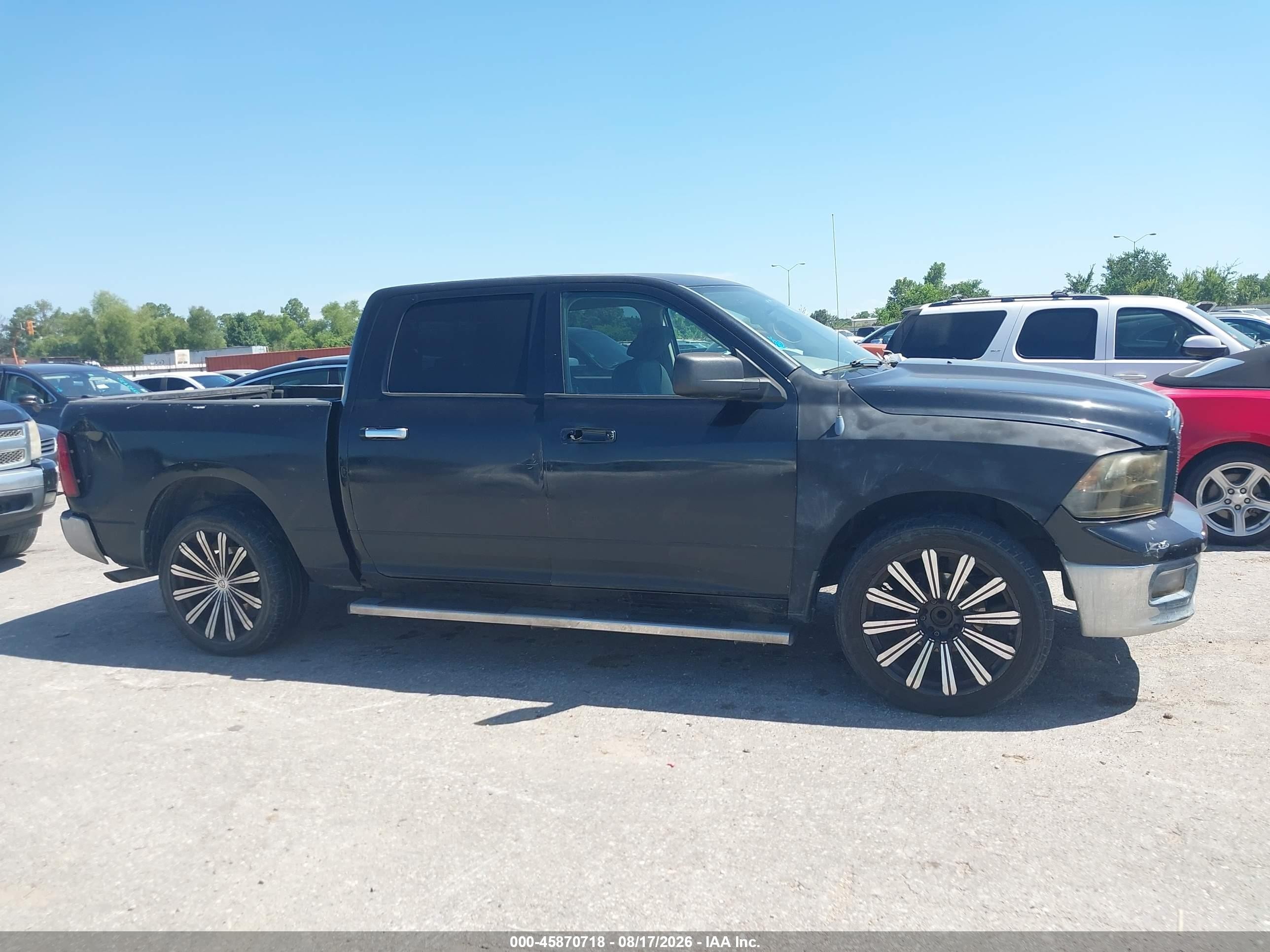2011 Ram Ram 1500 Slt Черный vin: 1D7RB1CP0BS624118
