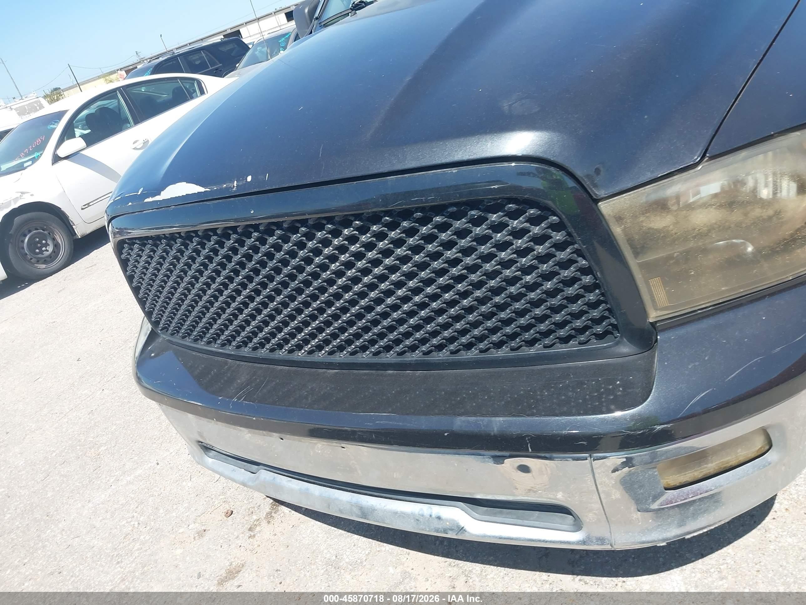 2011 Ram Ram 1500 Slt Черный vin: 1D7RB1CP0BS624118