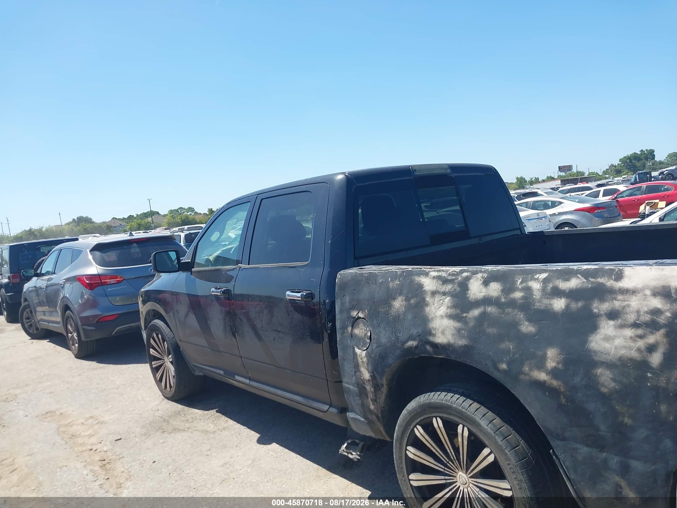 2011 Ram Ram 1500 Slt Черный vin: 1D7RB1CP0BS624118