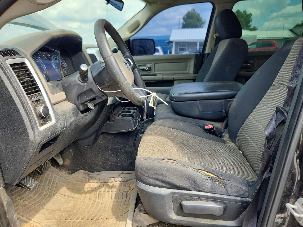 2010 Dodge Ram 1500 Black vin: 1D7RB1CP1AS247782
