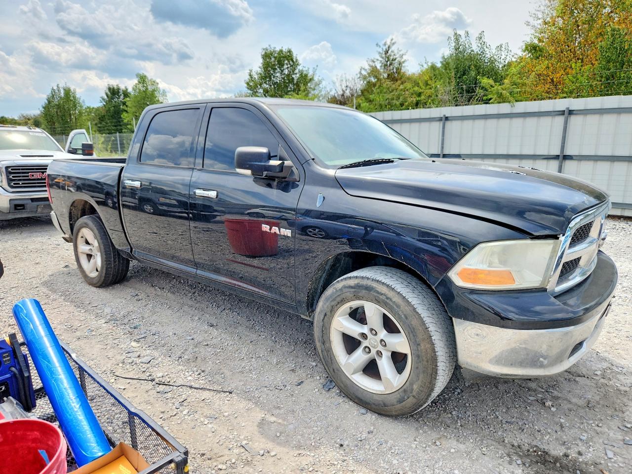 2010 Dodge Ram 1500 Black vin: 1D7RB1CP1AS247782