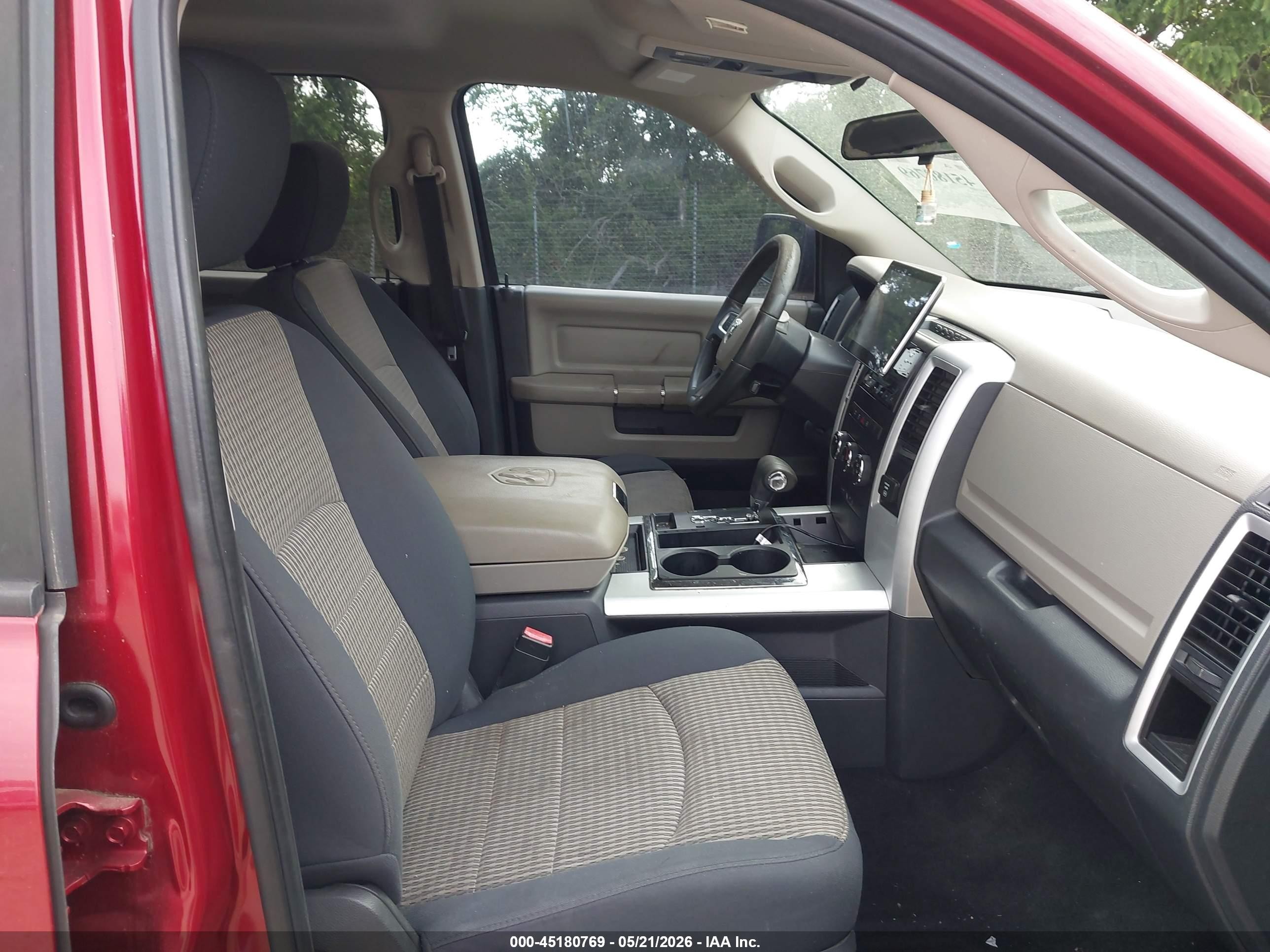 2011 Ram Ram 1500 Slt Burgundy vin: 1D7RB1CP1BS636830