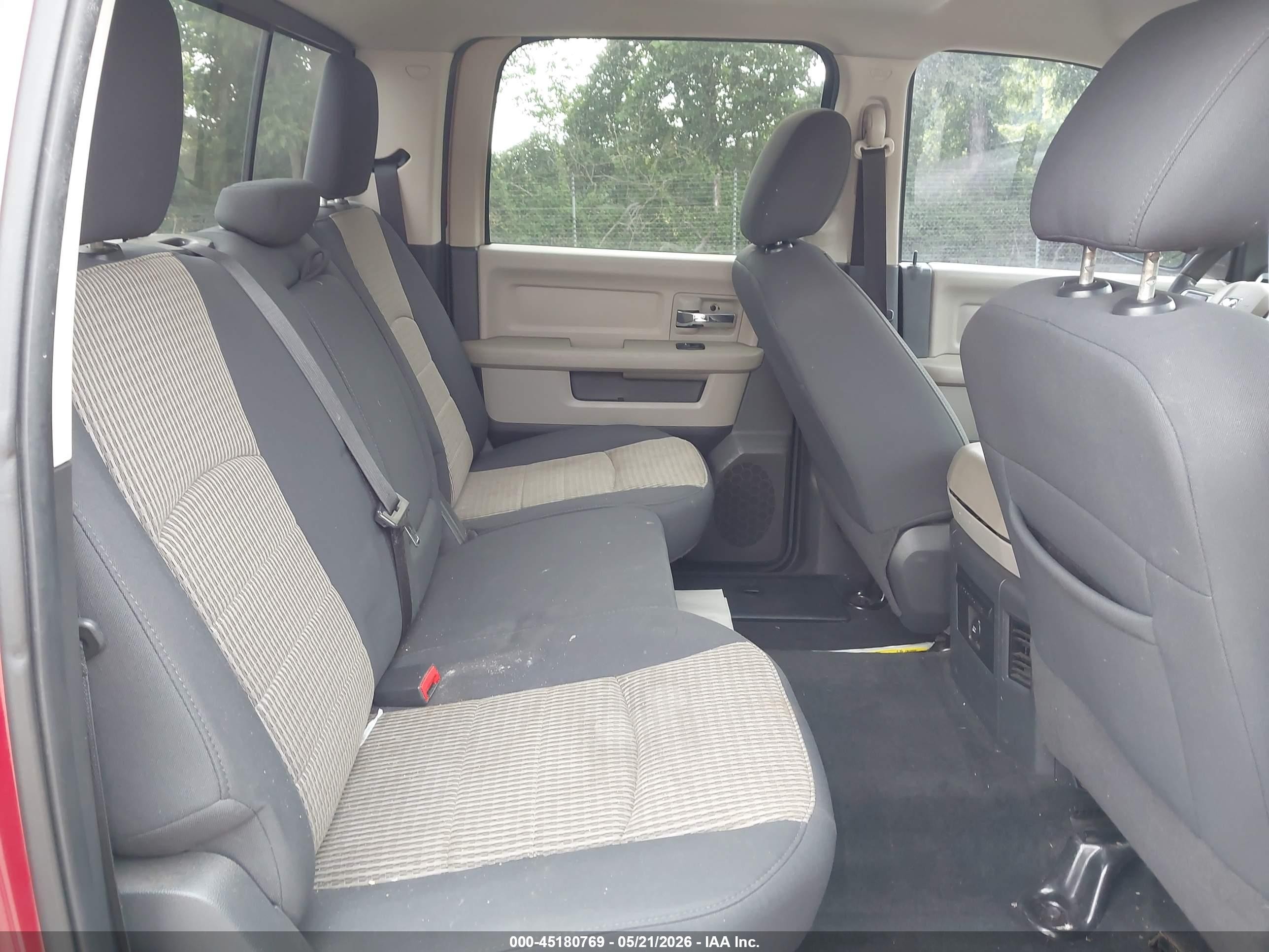 2011 Ram Ram 1500 Slt Burgundy vin: 1D7RB1CP1BS636830