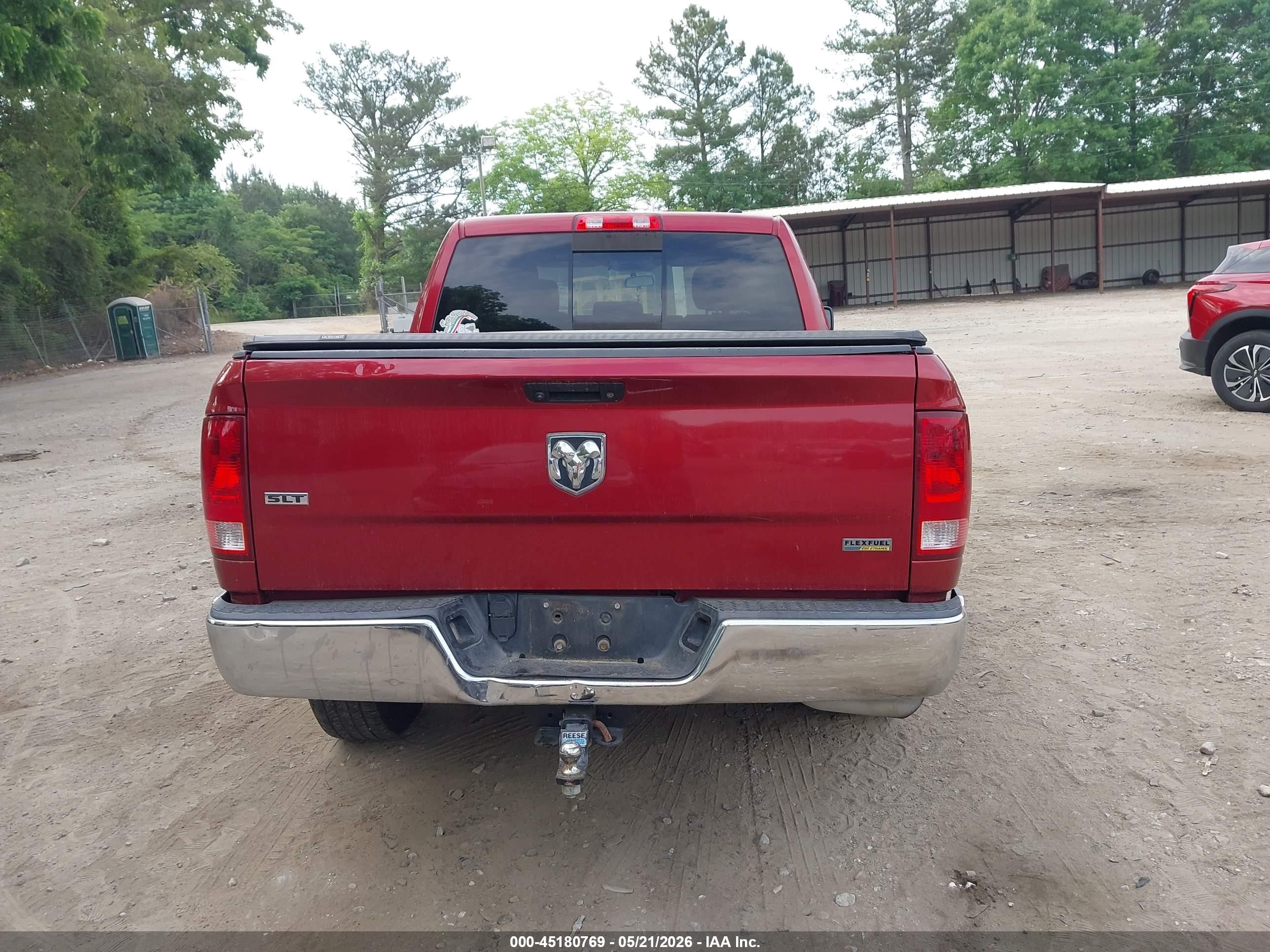 2011 Ram Ram 1500 Slt Burgundy vin: 1D7RB1CP1BS636830