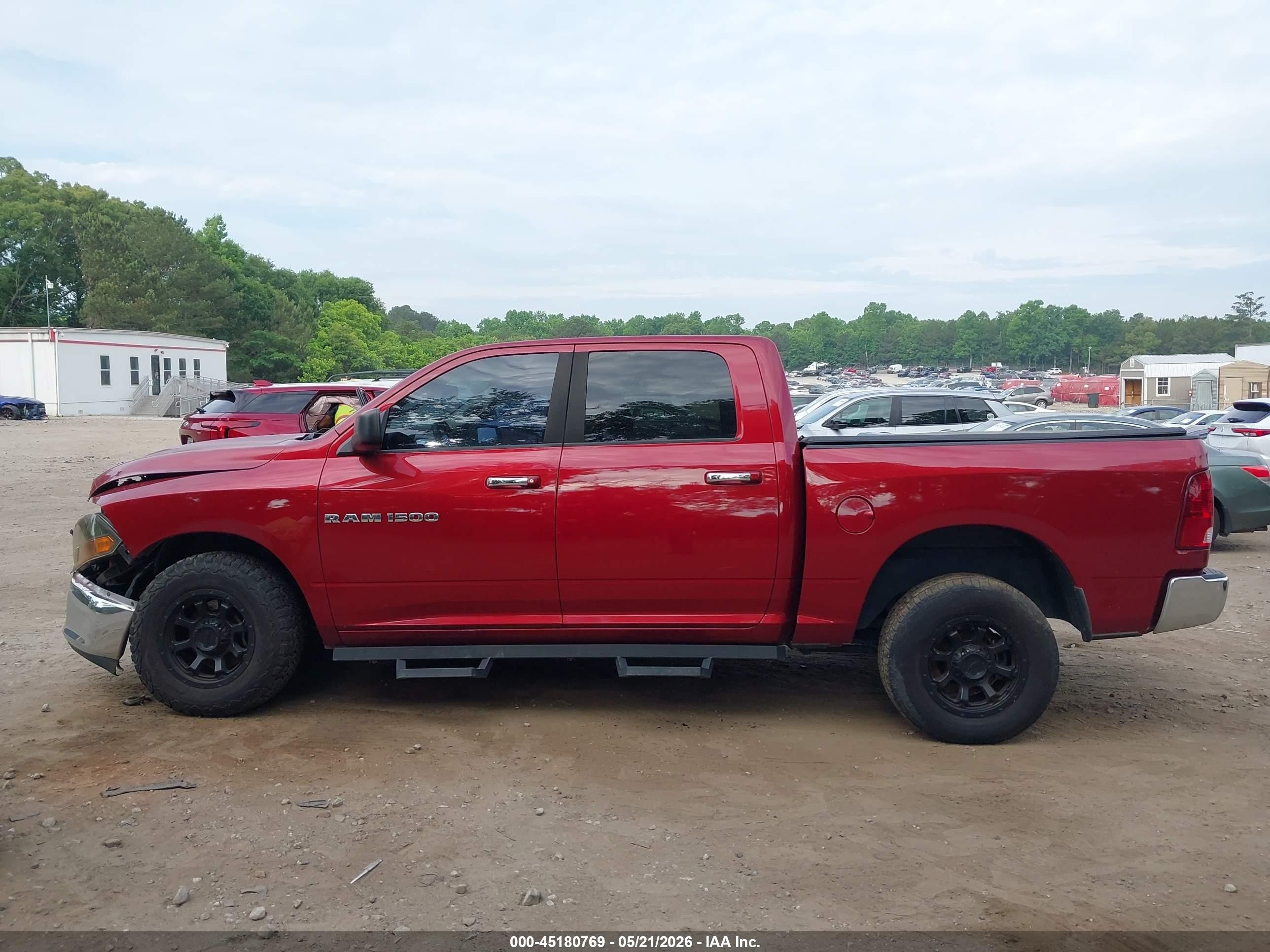 2011 Ram Ram 1500 Slt Burgundy vin: 1D7RB1CP1BS636830