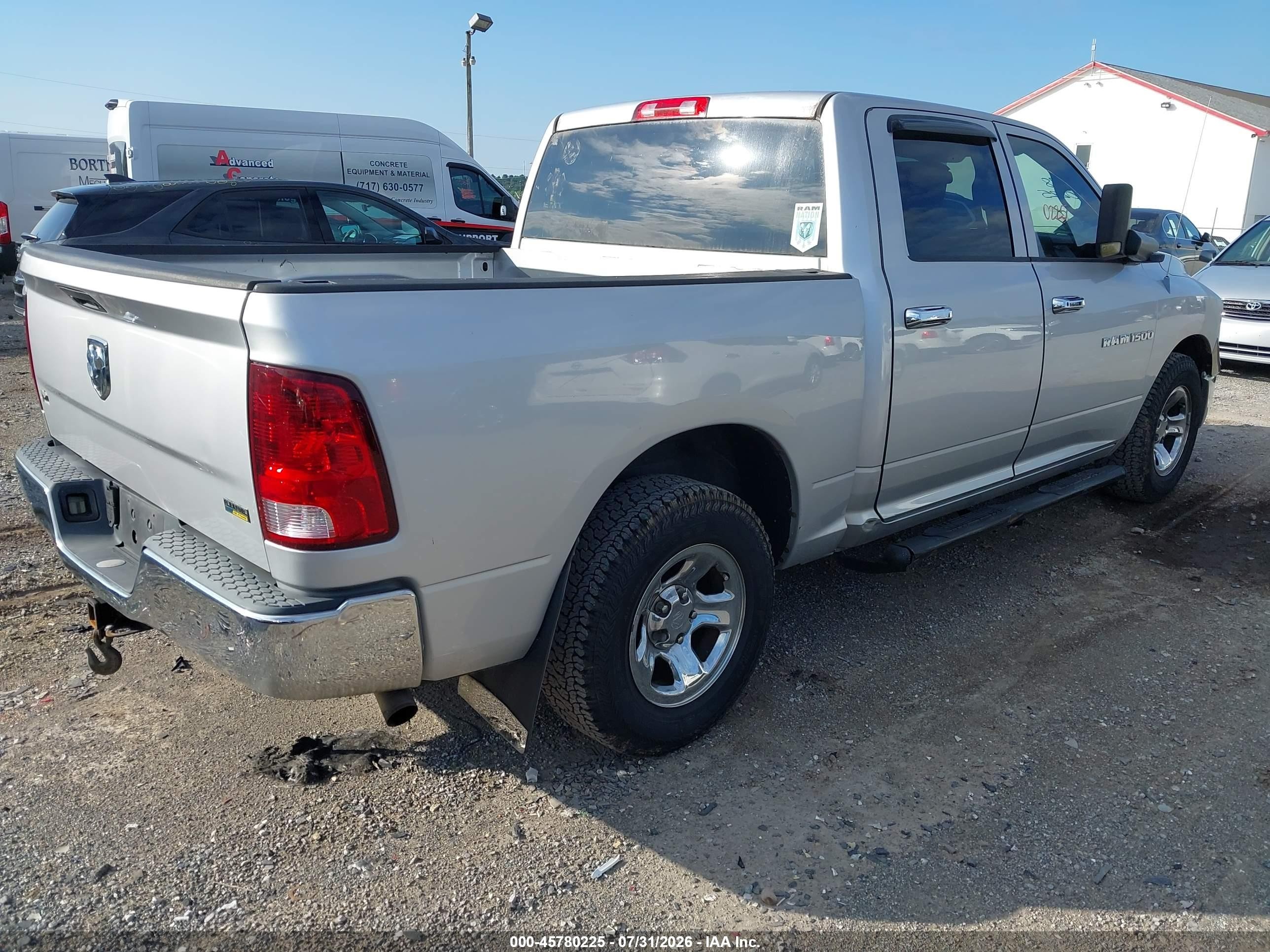 2011 Ram Ram 1500 St Silver vin: 1D7RB1CP2BS541970