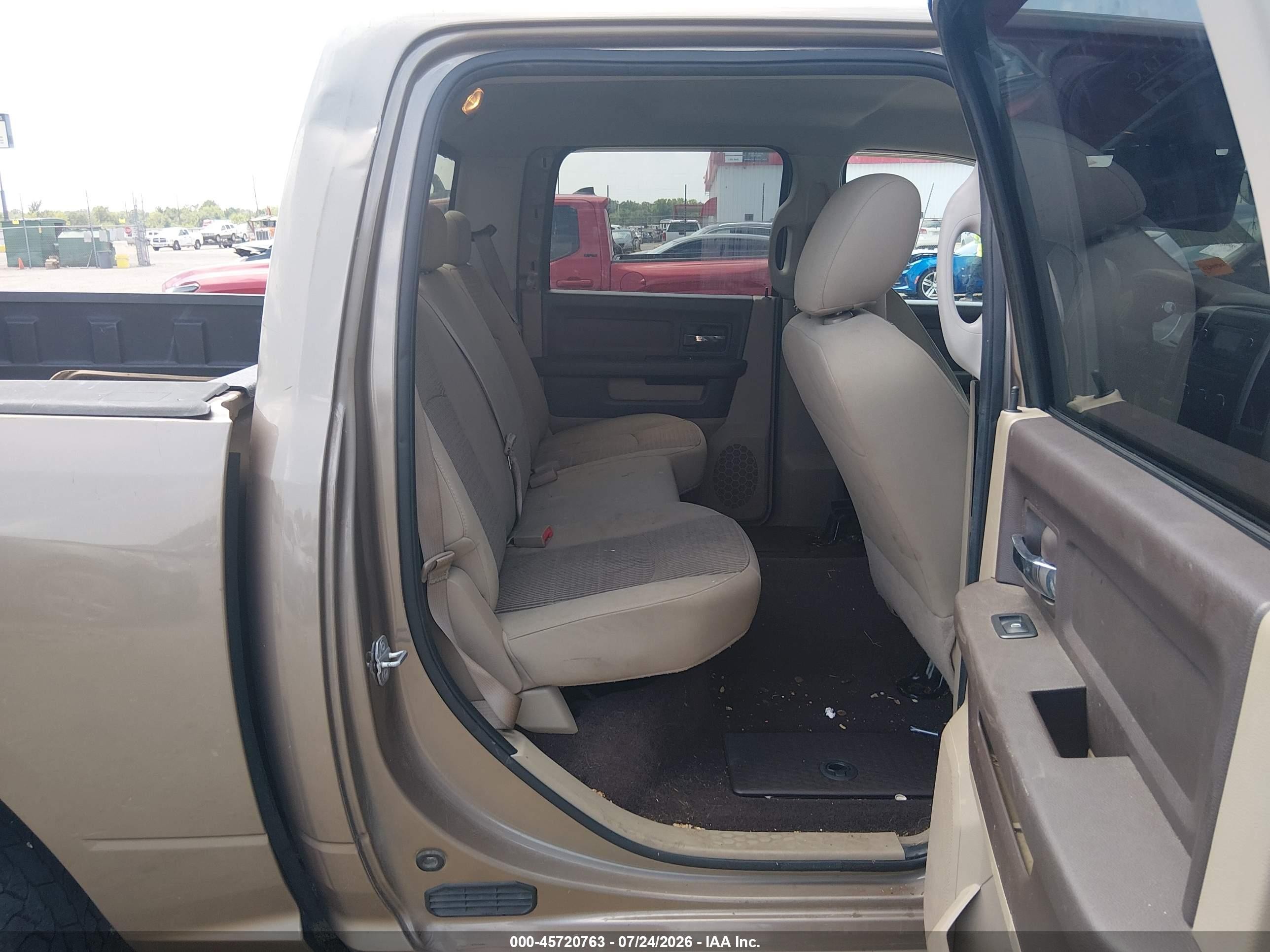 2010 Dodge Ram 1500 Slt/sport/trx Beige vin: 1D7RB1CP3AS141933