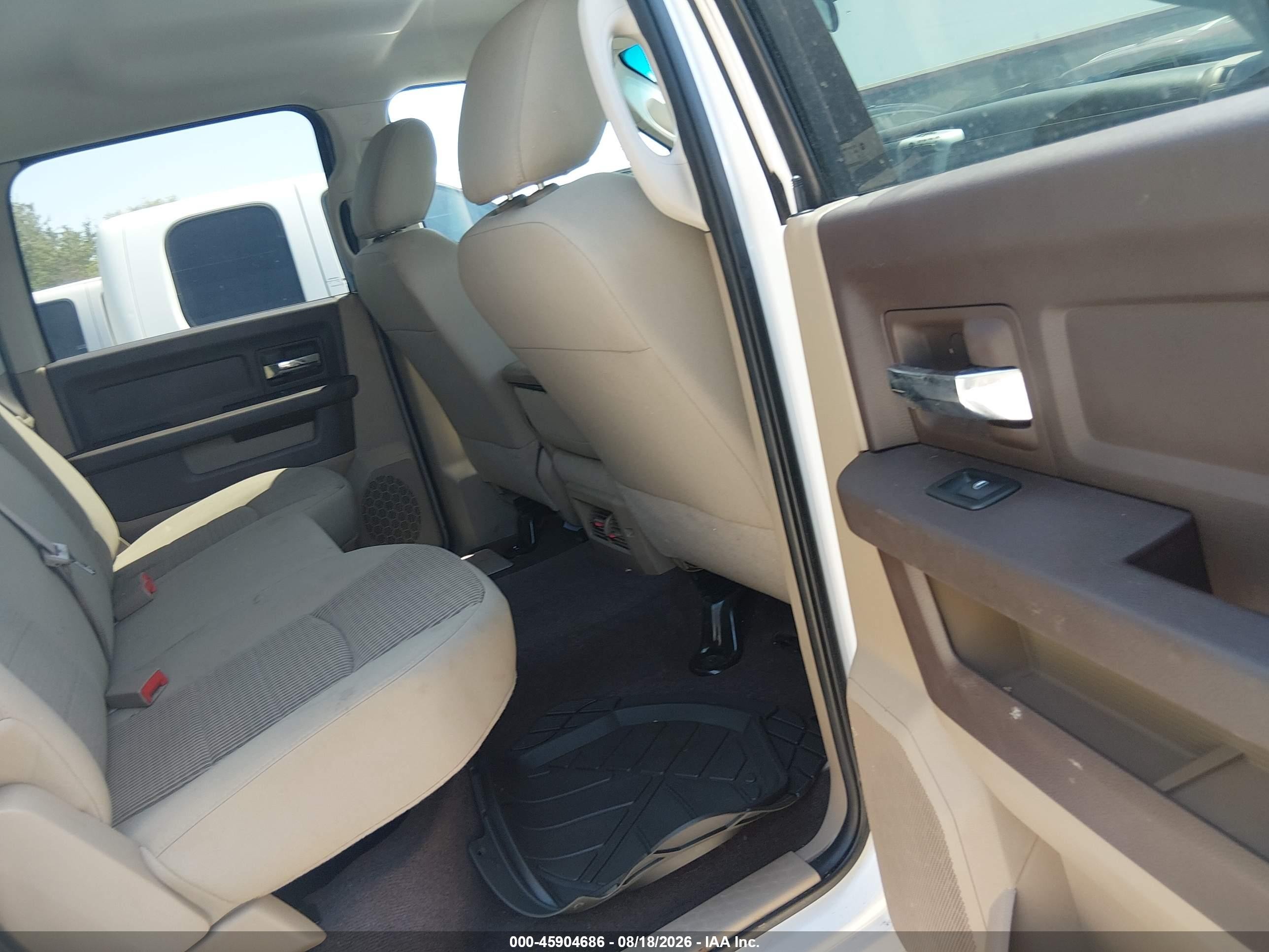 2010 Dodge Ram 1500 Slt/sport/trx White vin: 1D7RB1CP3AS189917