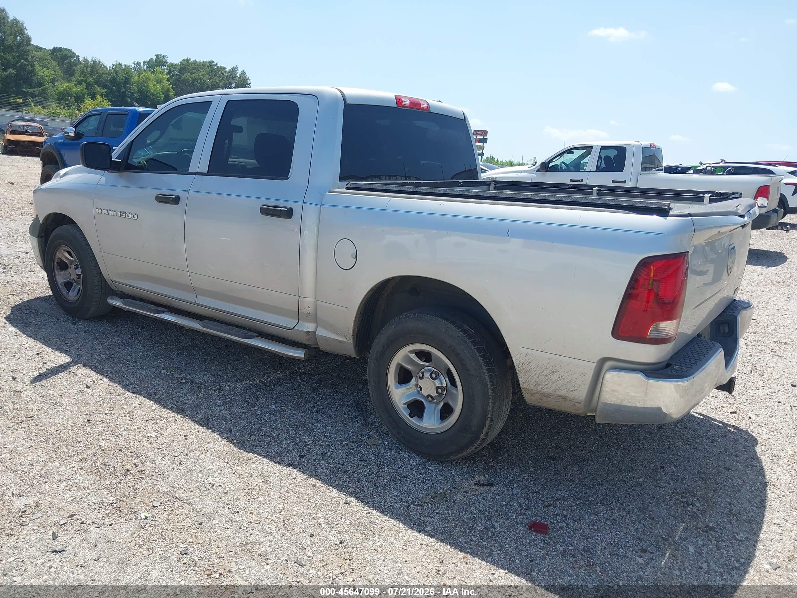 2011 Ram Ram 1500 St Silver vin: 1D7RB1CP3BS533408