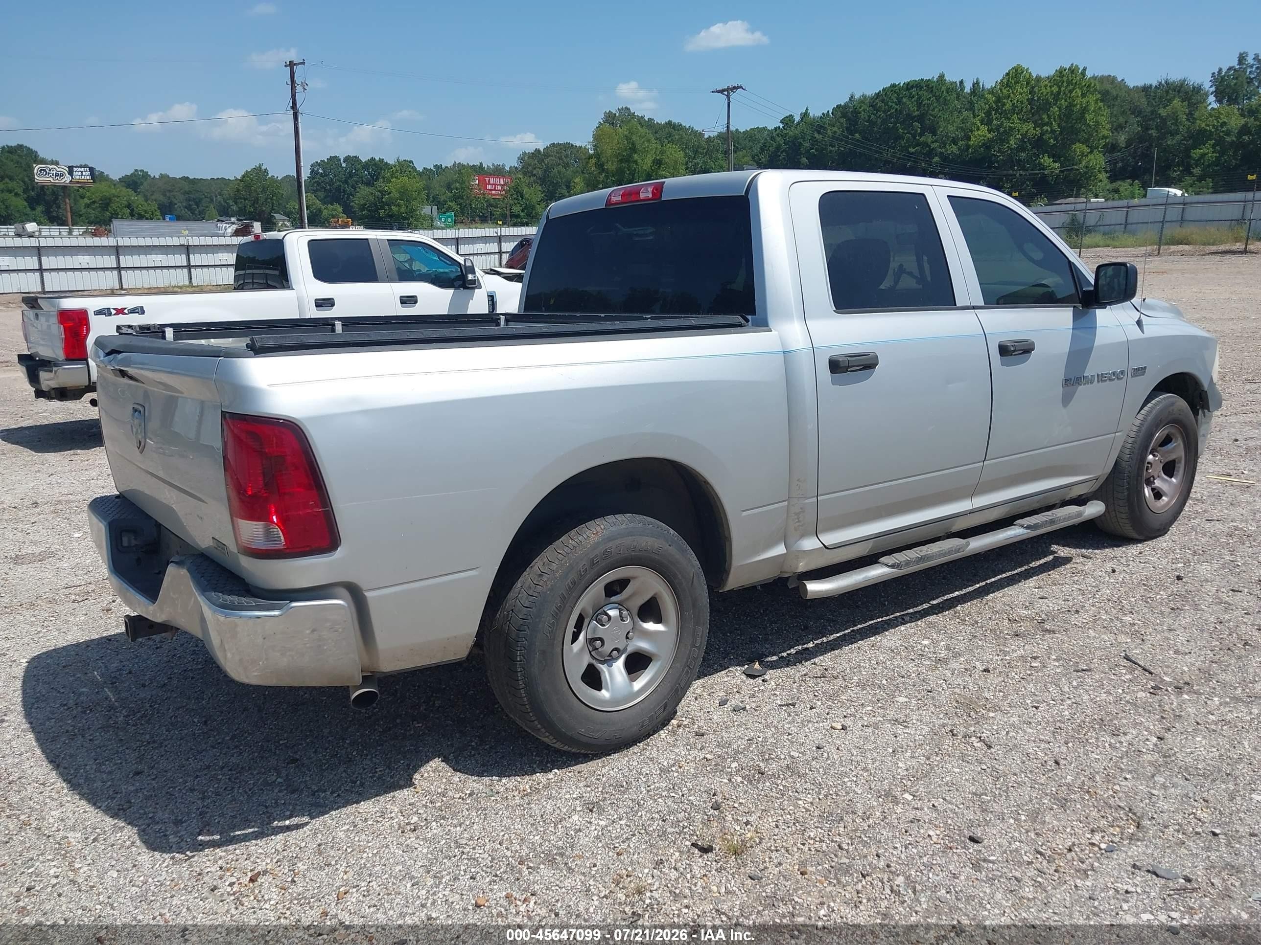 2011 Ram Ram 1500 St Silver vin: 1D7RB1CP3BS533408