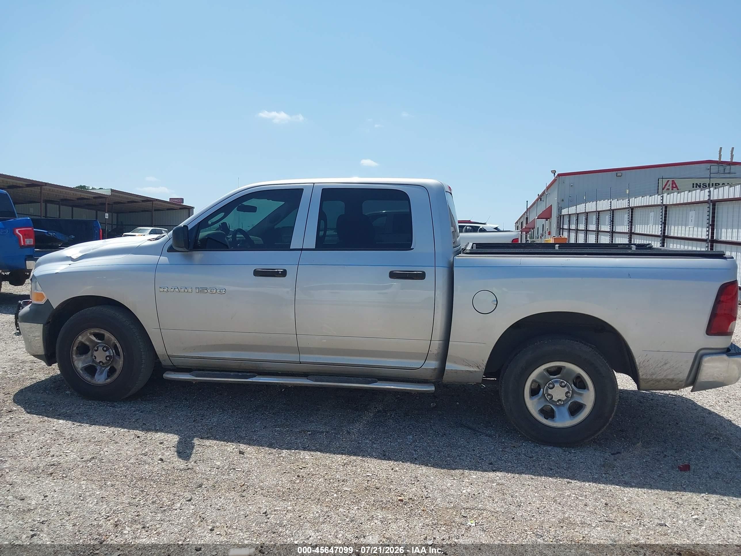2011 Ram Ram 1500 St Silver vin: 1D7RB1CP3BS533408