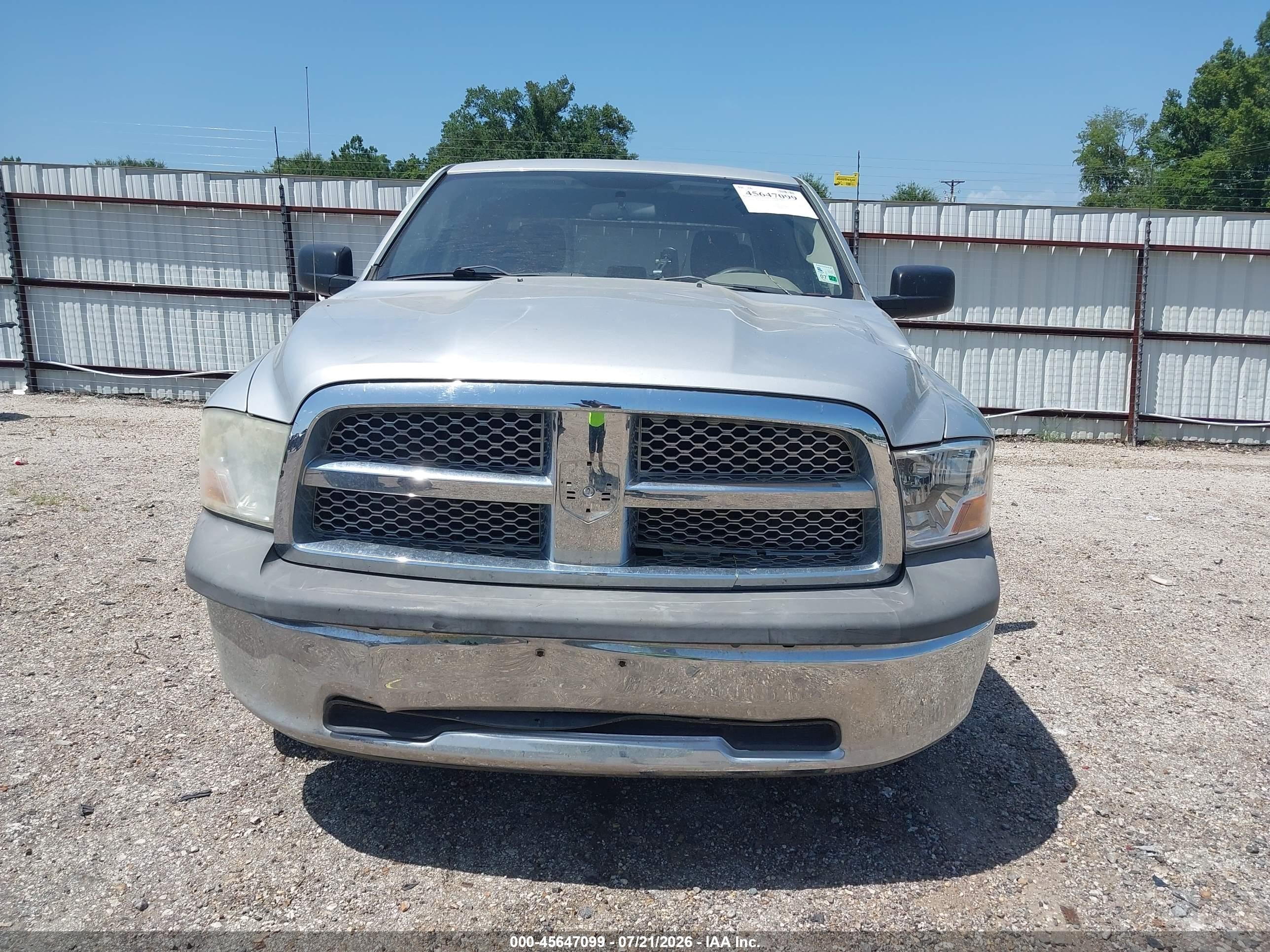 2011 Ram Ram 1500 St Silver vin: 1D7RB1CP3BS533408