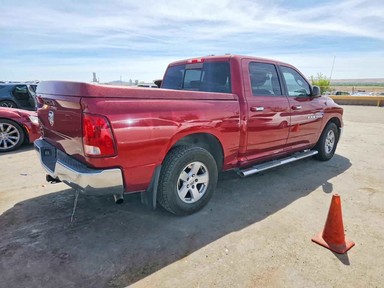 2011 Dodge Ram 1500 Красный vin: 1D7RB1CP4BS550847