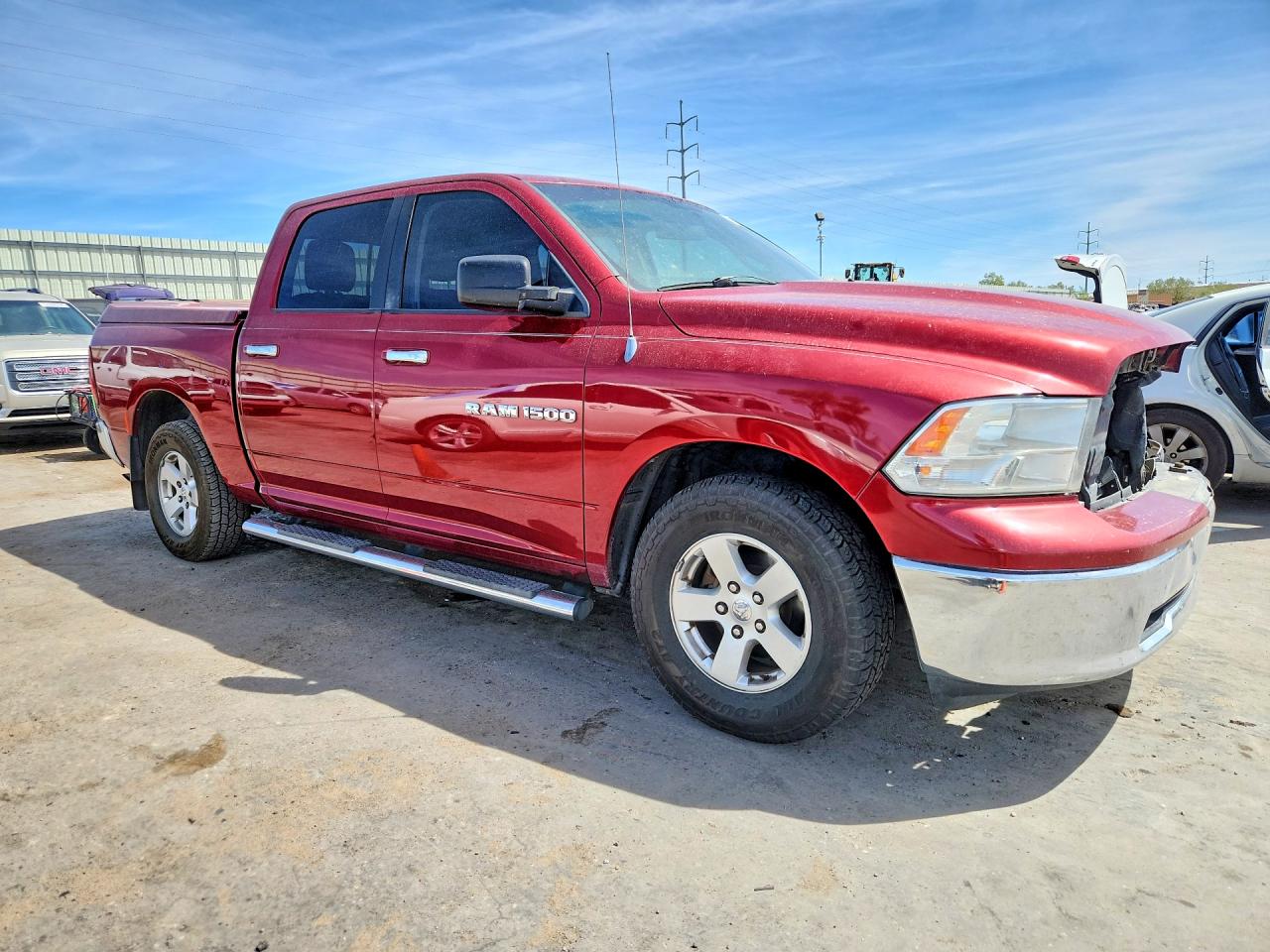 2011 Dodge Ram 1500 Красный vin: 1D7RB1CP4BS550847