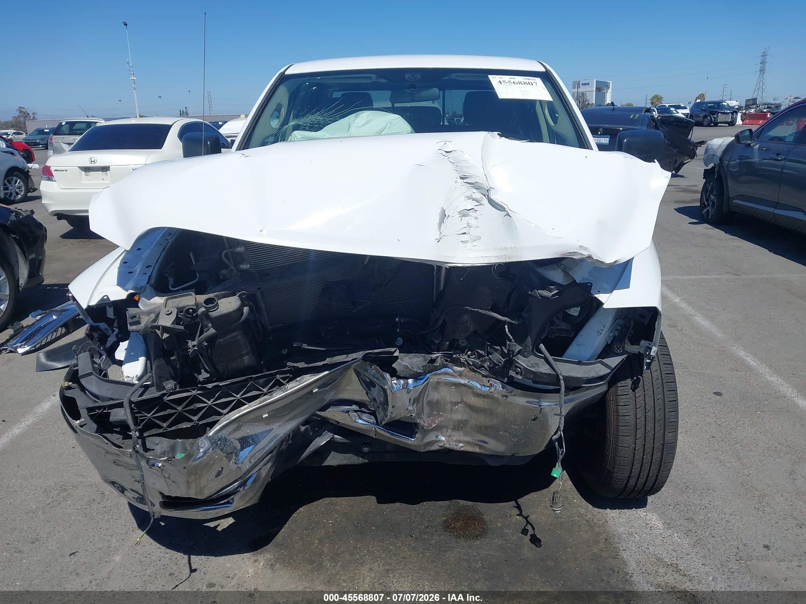 2011 Ram Ram 1500 Slt White vin: 1D7RB1CP5BS547469
