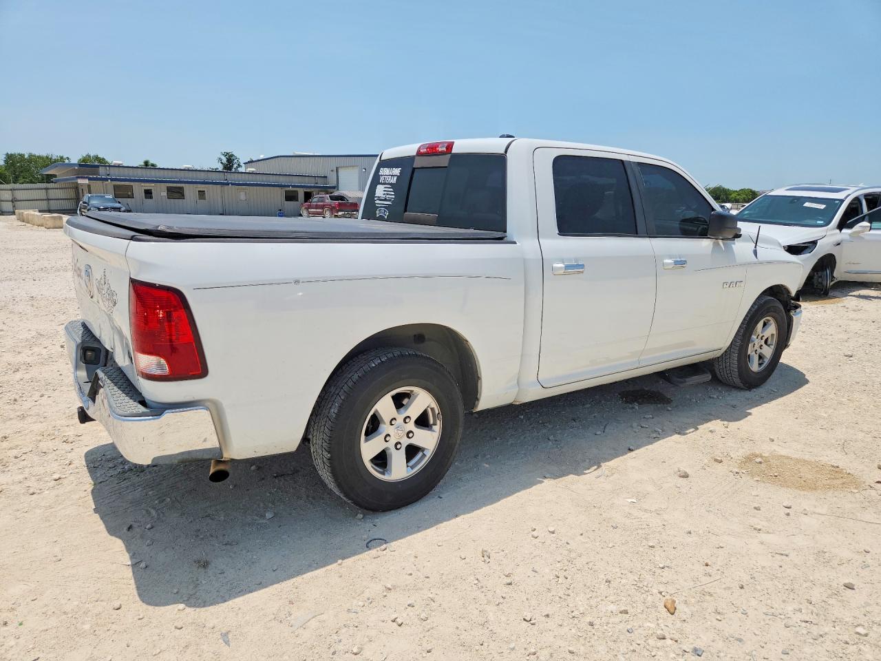 2010 Dodge Ram 1500 White vin: 1D7RB1CP8AS138350
