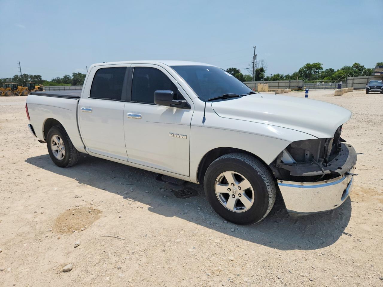 2010 Dodge Ram 1500 White vin: 1D7RB1CP8AS138350