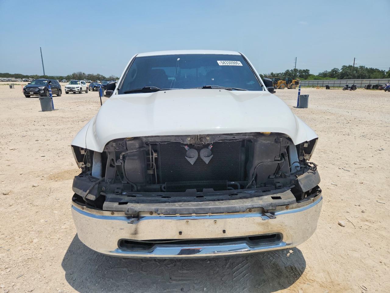 2010 Dodge Ram 1500 White vin: 1D7RB1CP8AS138350