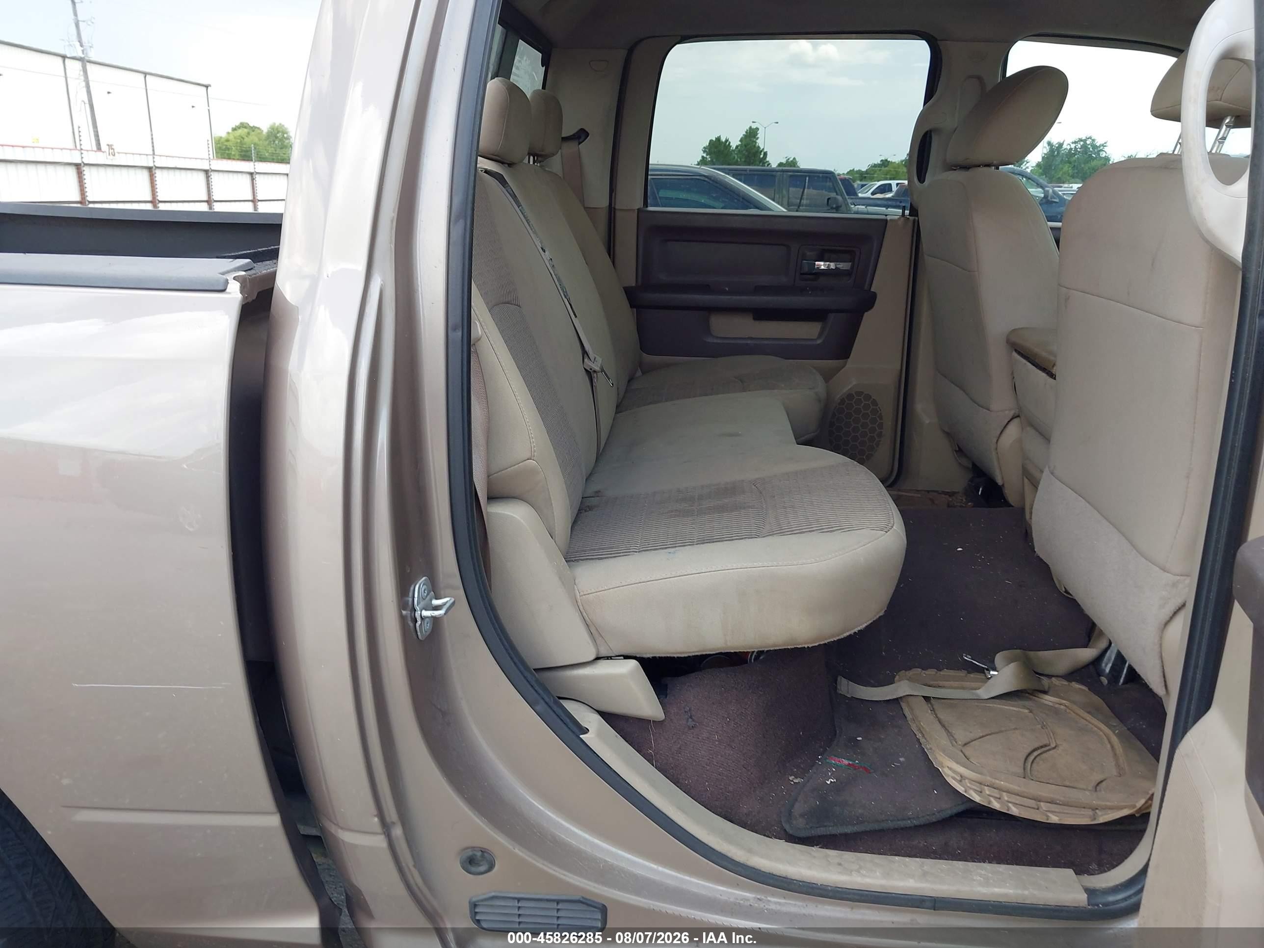 2010 Dodge Ram 1500 Slt/sport/trx Tan vin: 1D7RB1CP8AS156198