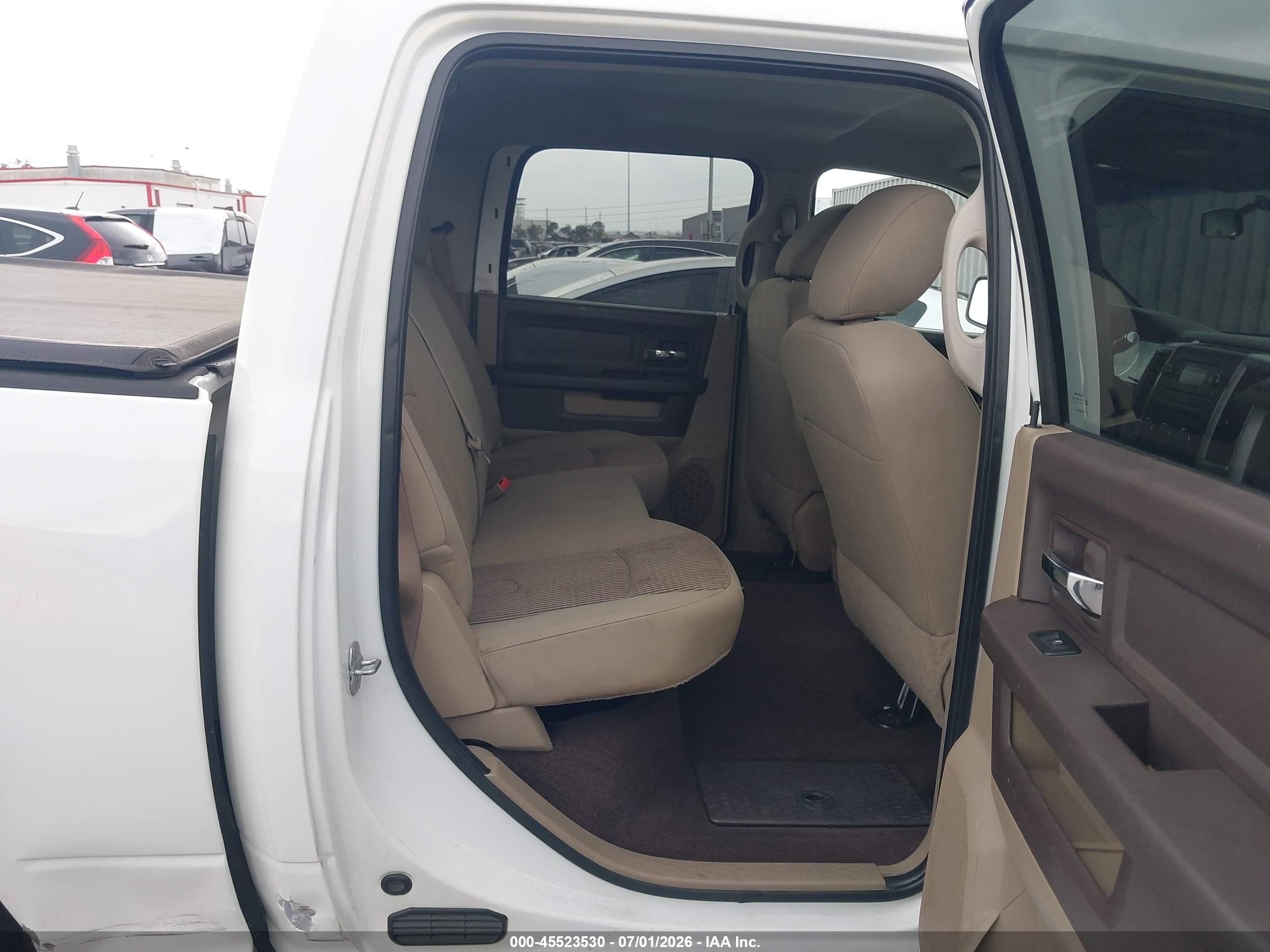 2010 Dodge Ram 1500 Slt/sport/trx White vin: 1D7RB1CP9AS153455