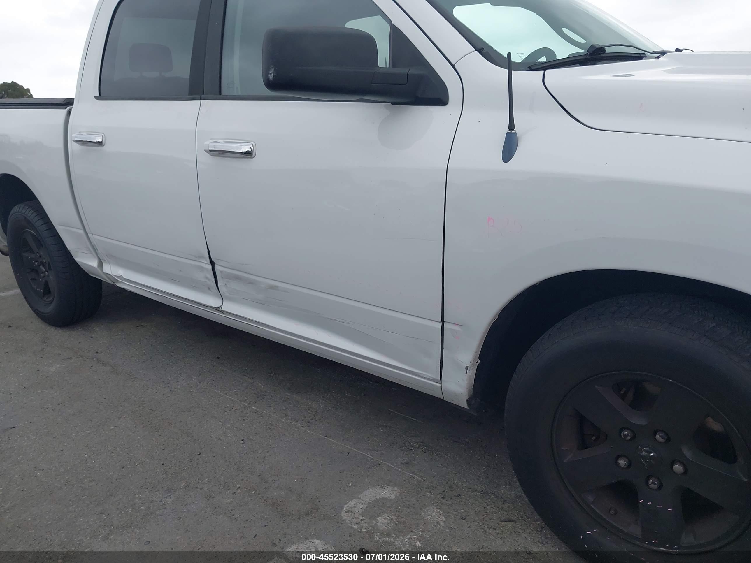 2010 Dodge Ram 1500 Slt/sport/trx White vin: 1D7RB1CP9AS153455