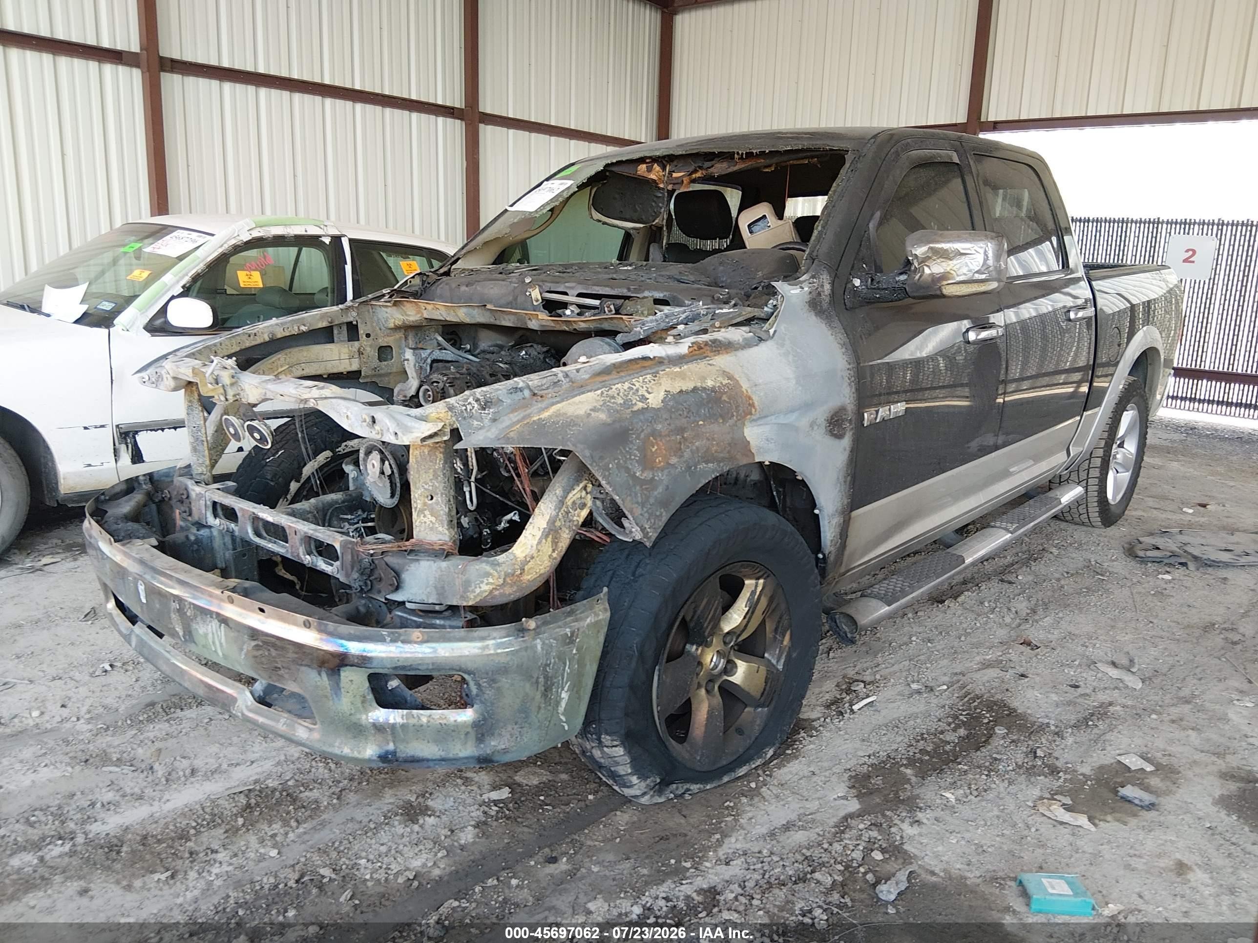 2010 Dodge Ram 1500   Gray vin: 1D7RB1CT0AS132359