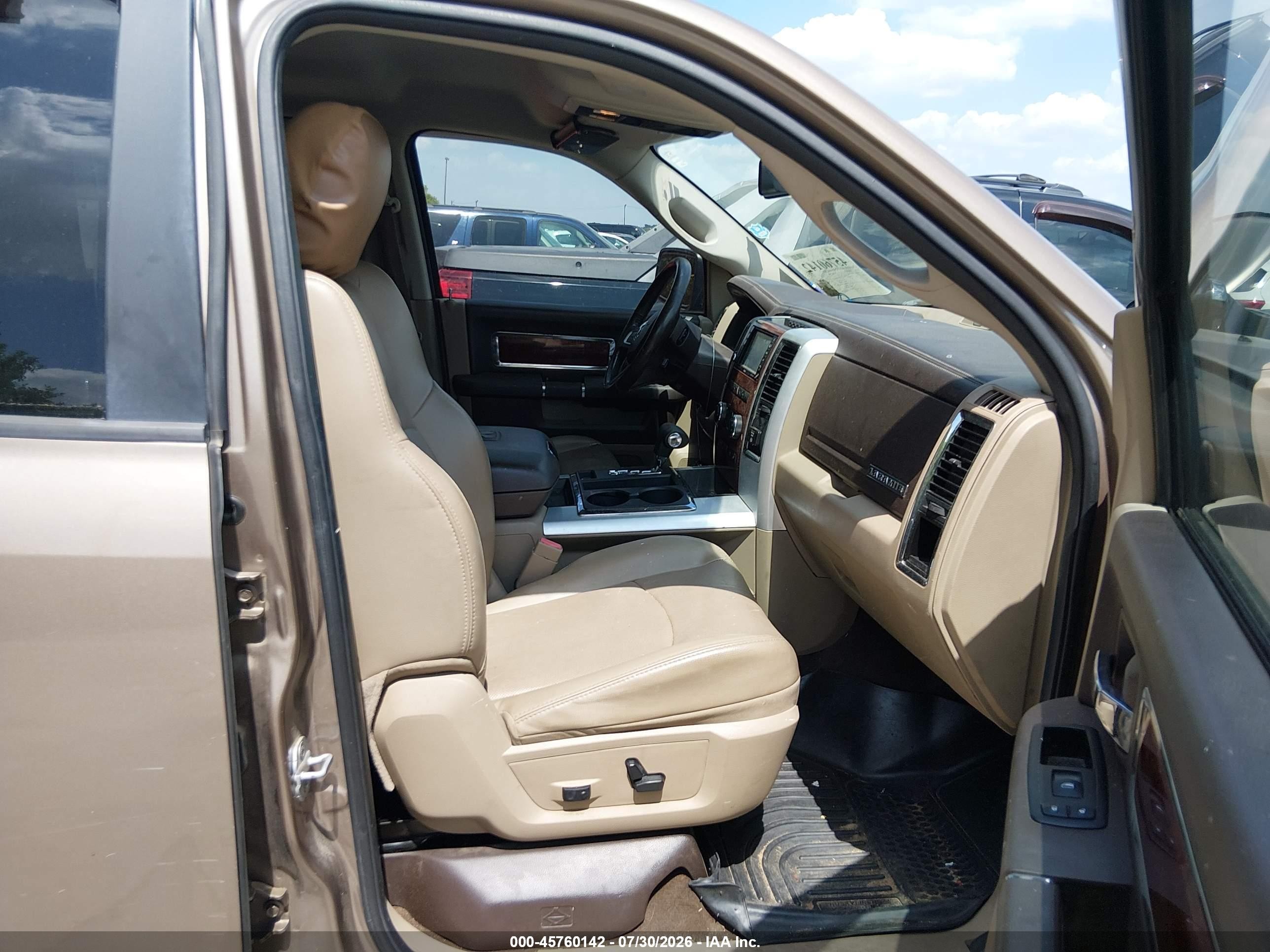 2010 Dodge Ram 1500 Laramie Gold vin: 1D7RB1CT0AS235796