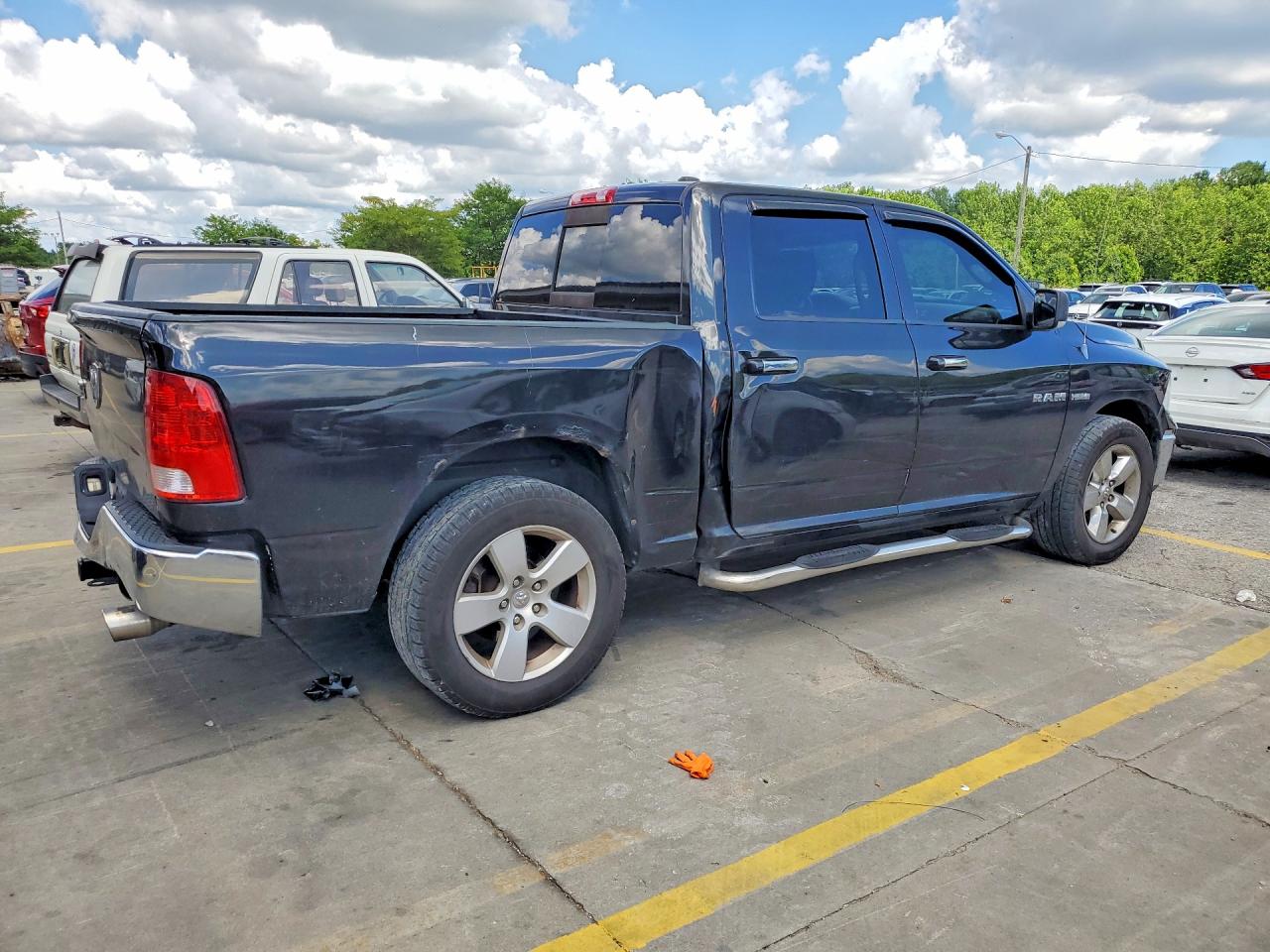 2010 Dodge Ram 1500 Black vin: 1D7RB1CT1AS122391