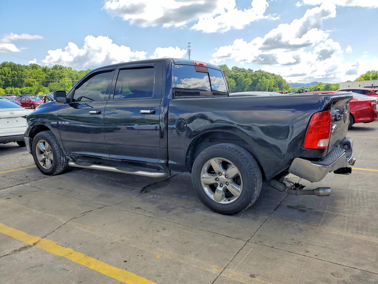 2010 Dodge Ram 1500 Black vin: 1D7RB1CT1AS122391