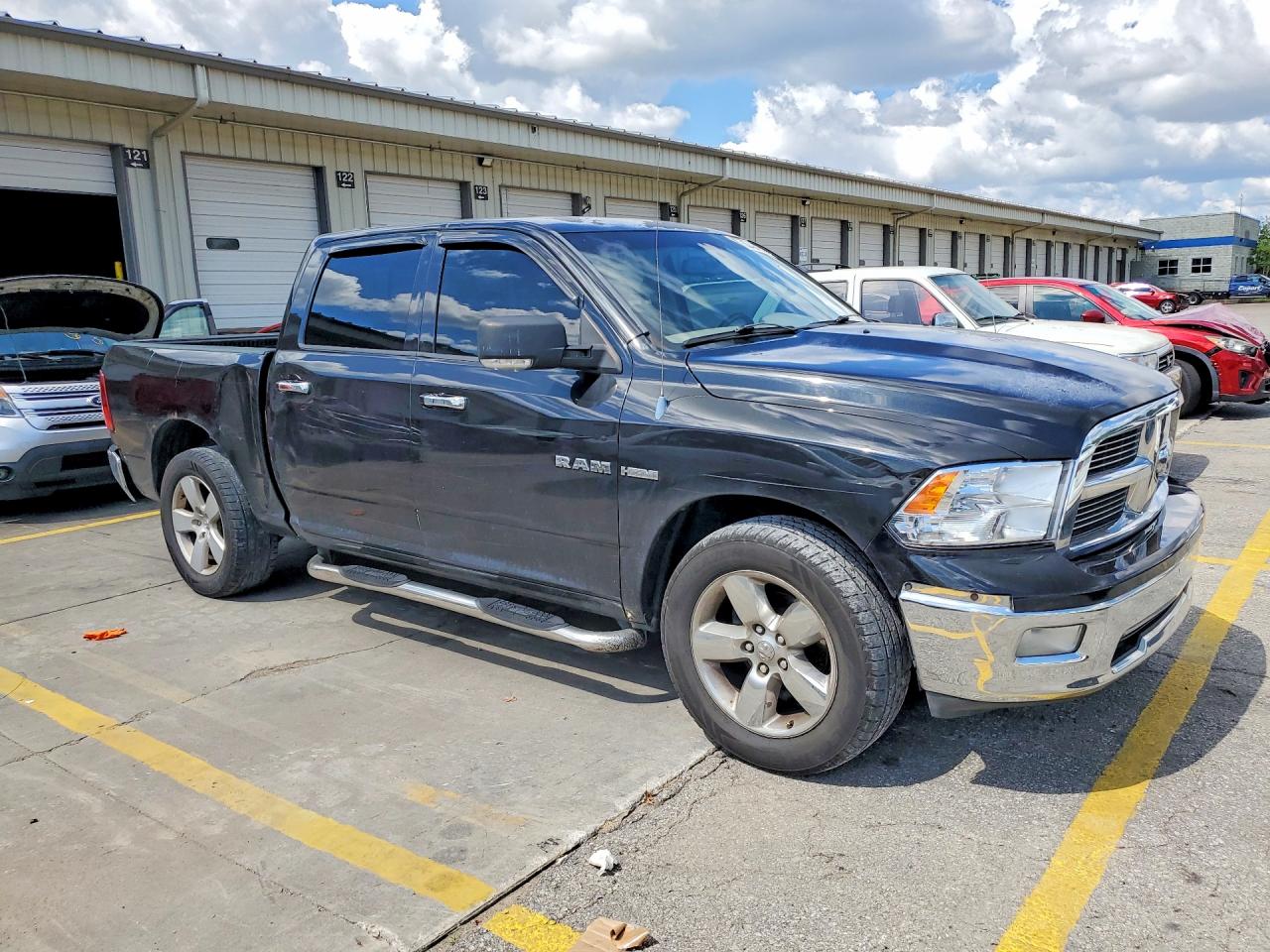 2010 Dodge Ram 1500 Black vin: 1D7RB1CT1AS122391