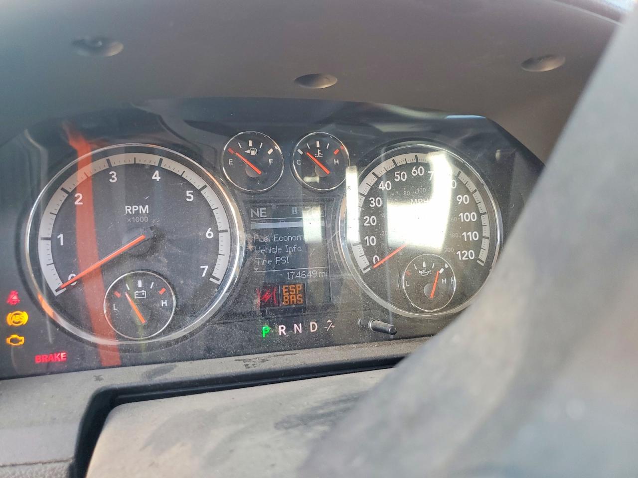 2010 Dodge Ram 1500 Orange vin: 1D7RB1CT1AS169372