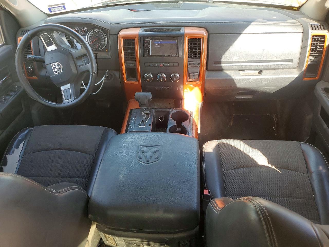 2010 Dodge Ram 1500 Orange vin: 1D7RB1CT1AS169372