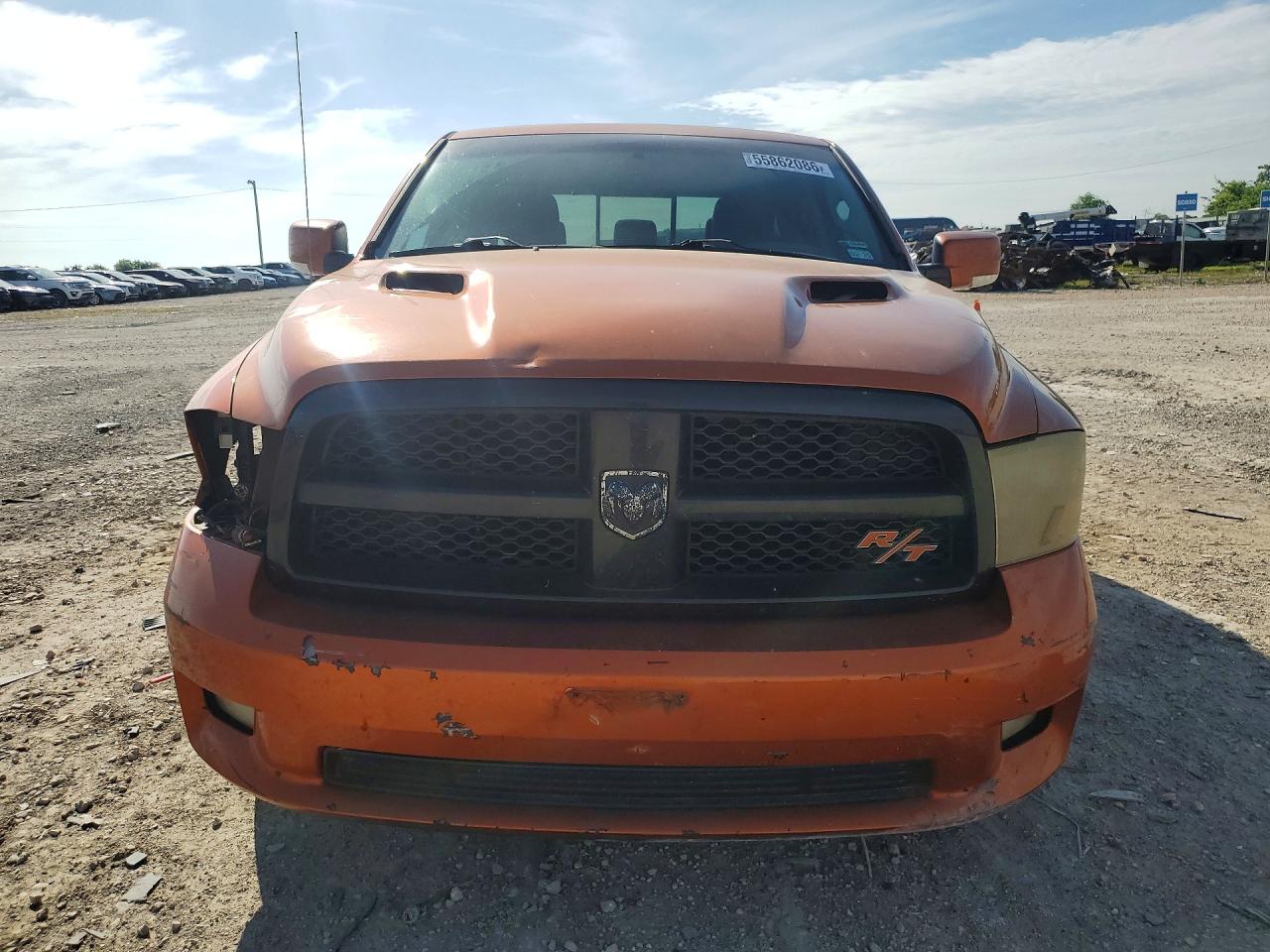 2010 Dodge Ram 1500 Orange vin: 1D7RB1CT1AS169372