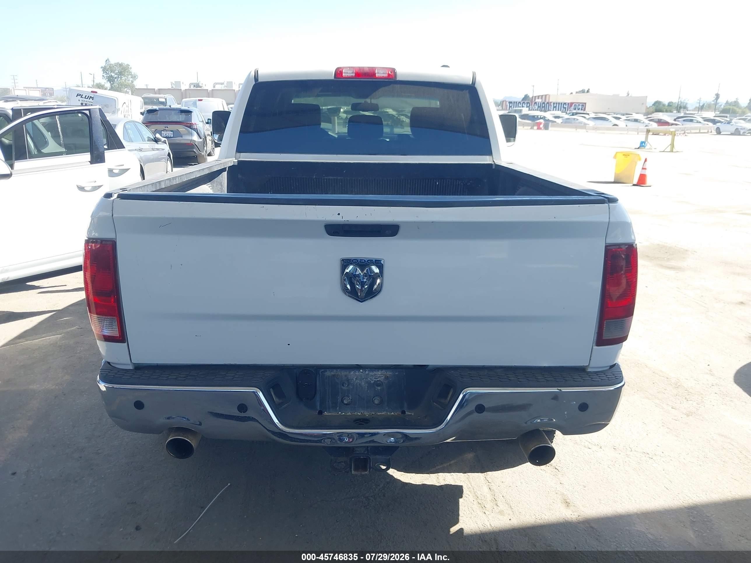 2010 Dodge Ram 1500 Laramie White vin: 1D7RB1CT1AS213385