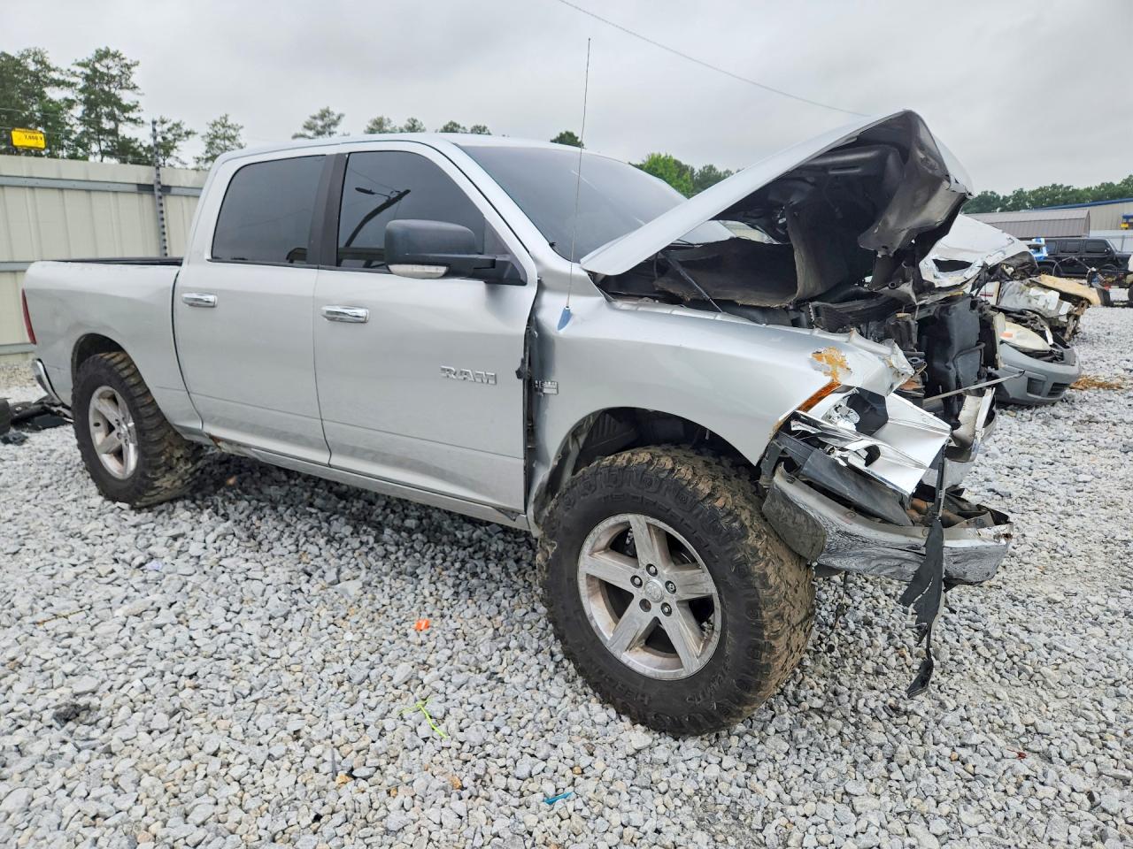 2010 Dodge Ram 1500 Silver vin: 1D7RB1CT1AS213774