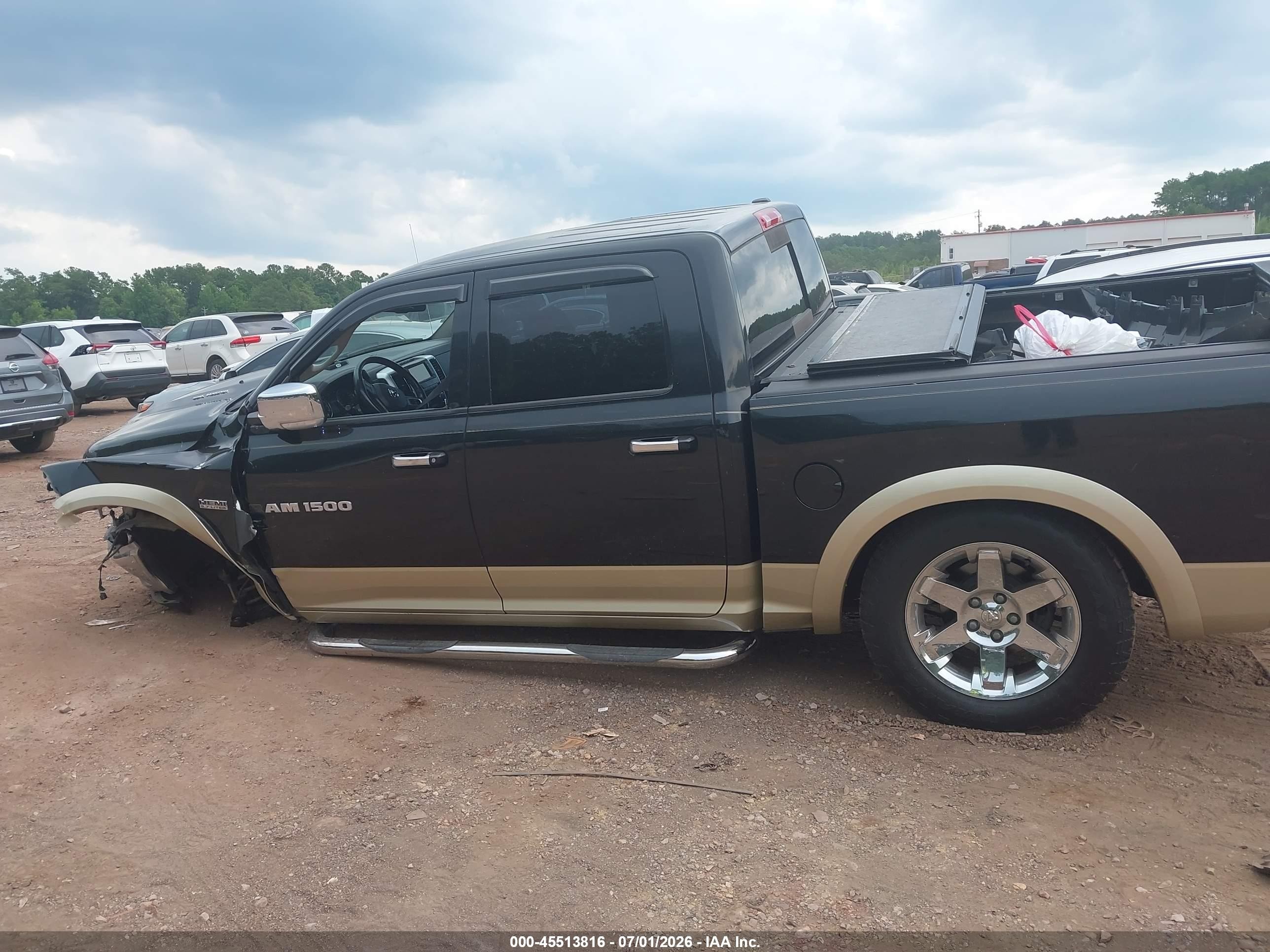 2011 Ram Ram 1500 Laramie Black vin: 1D7RB1CT1BS550768