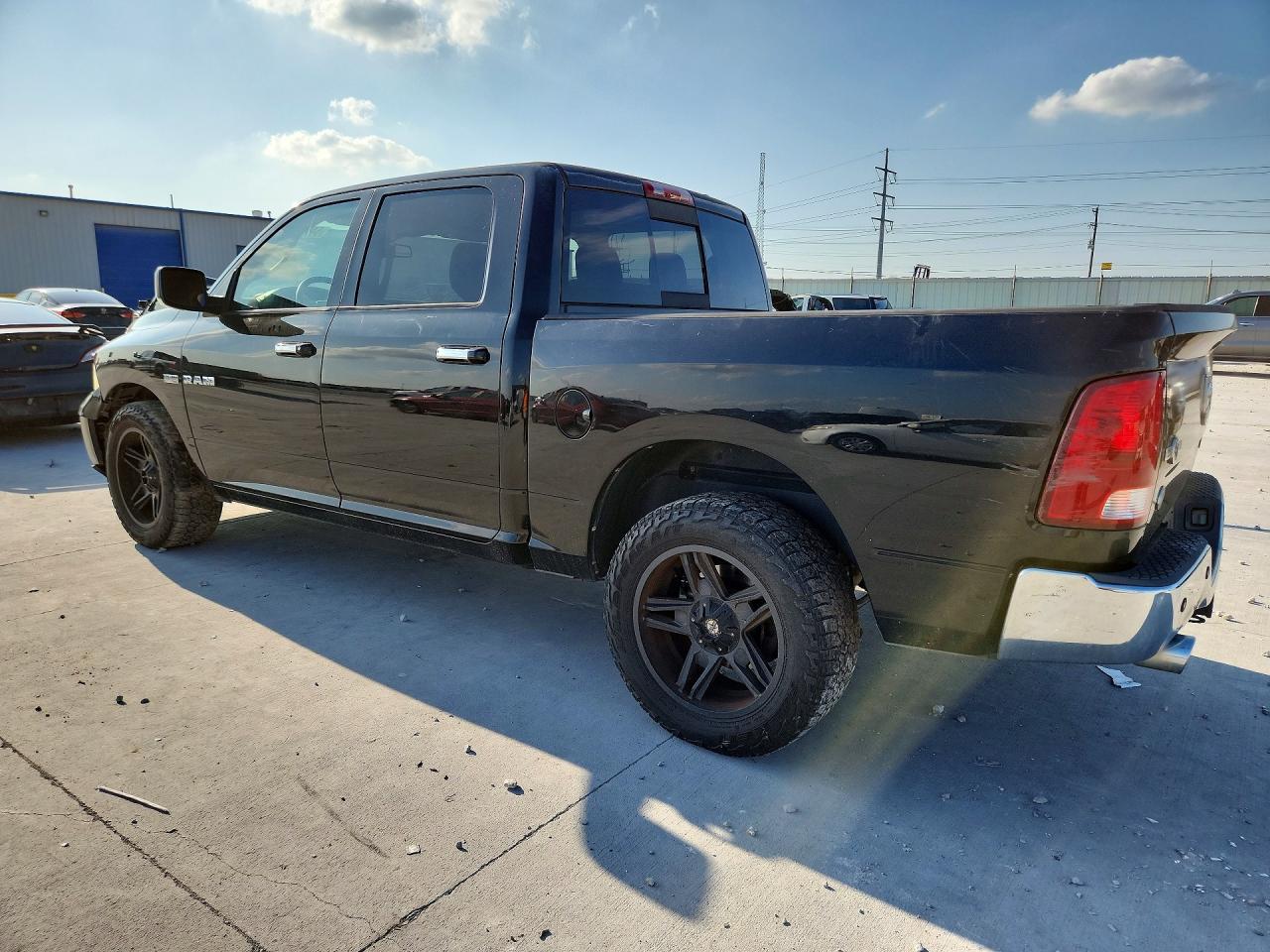 2010 Dodge Ram 1500 Black vin: 1D7RB1CT2AS203805