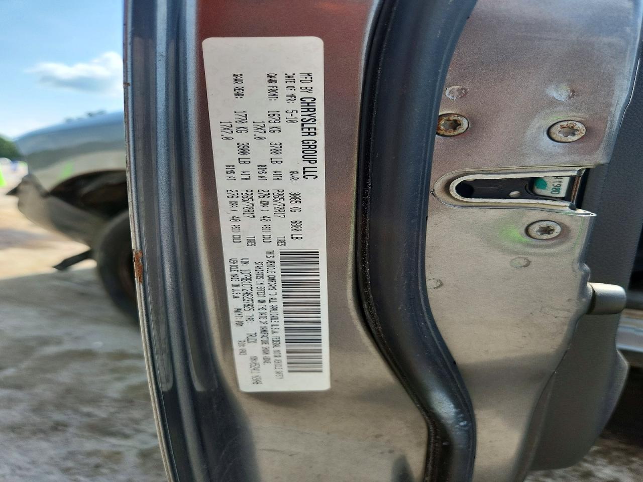 2010 Dodge Ram 1500 Gray vin: 1D7RB1CT2AS237825