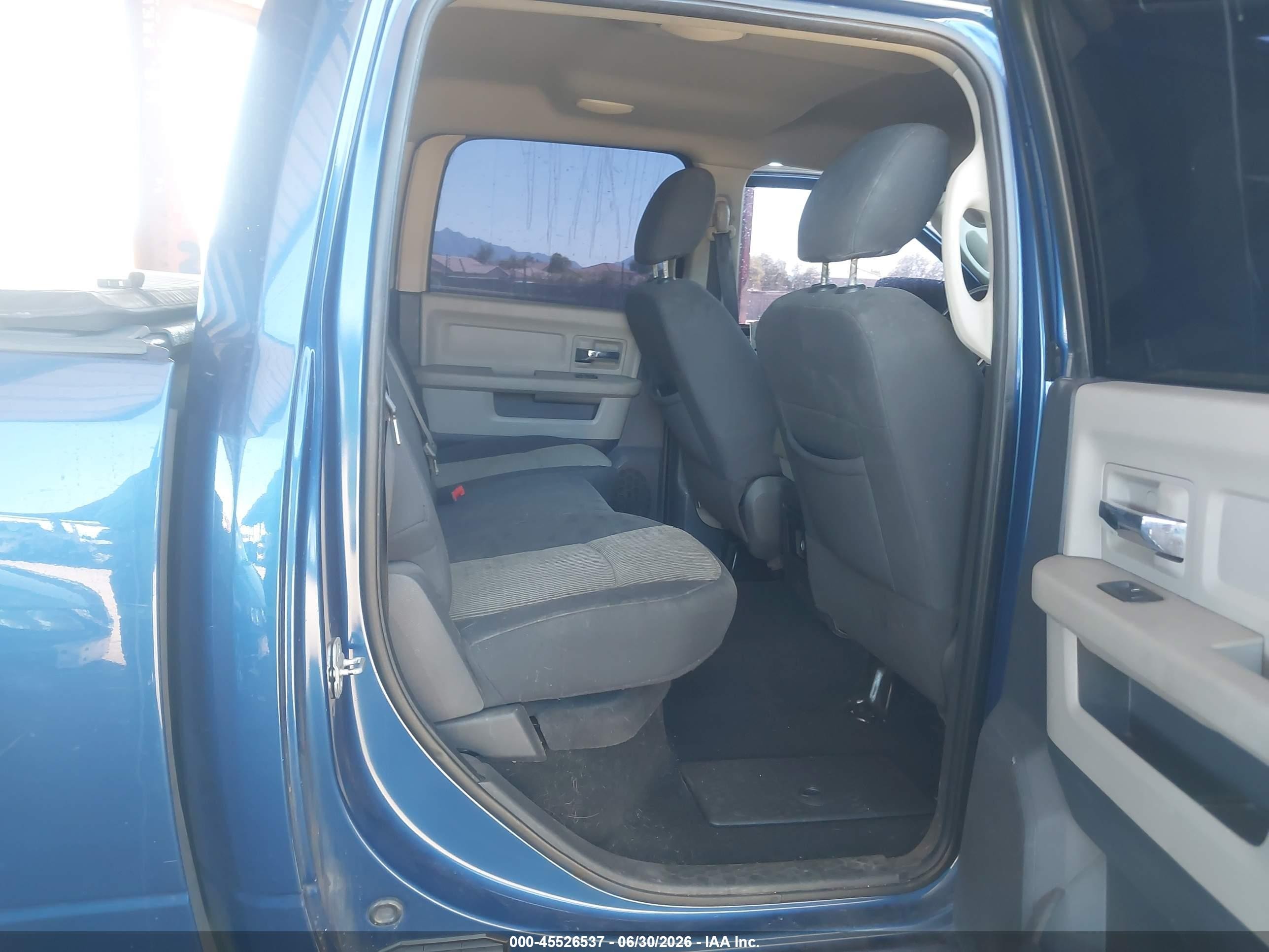 2010 Dodge Ram 1500 Slt/sport/trx Blue vin: 1D7RB1CT3AS115619