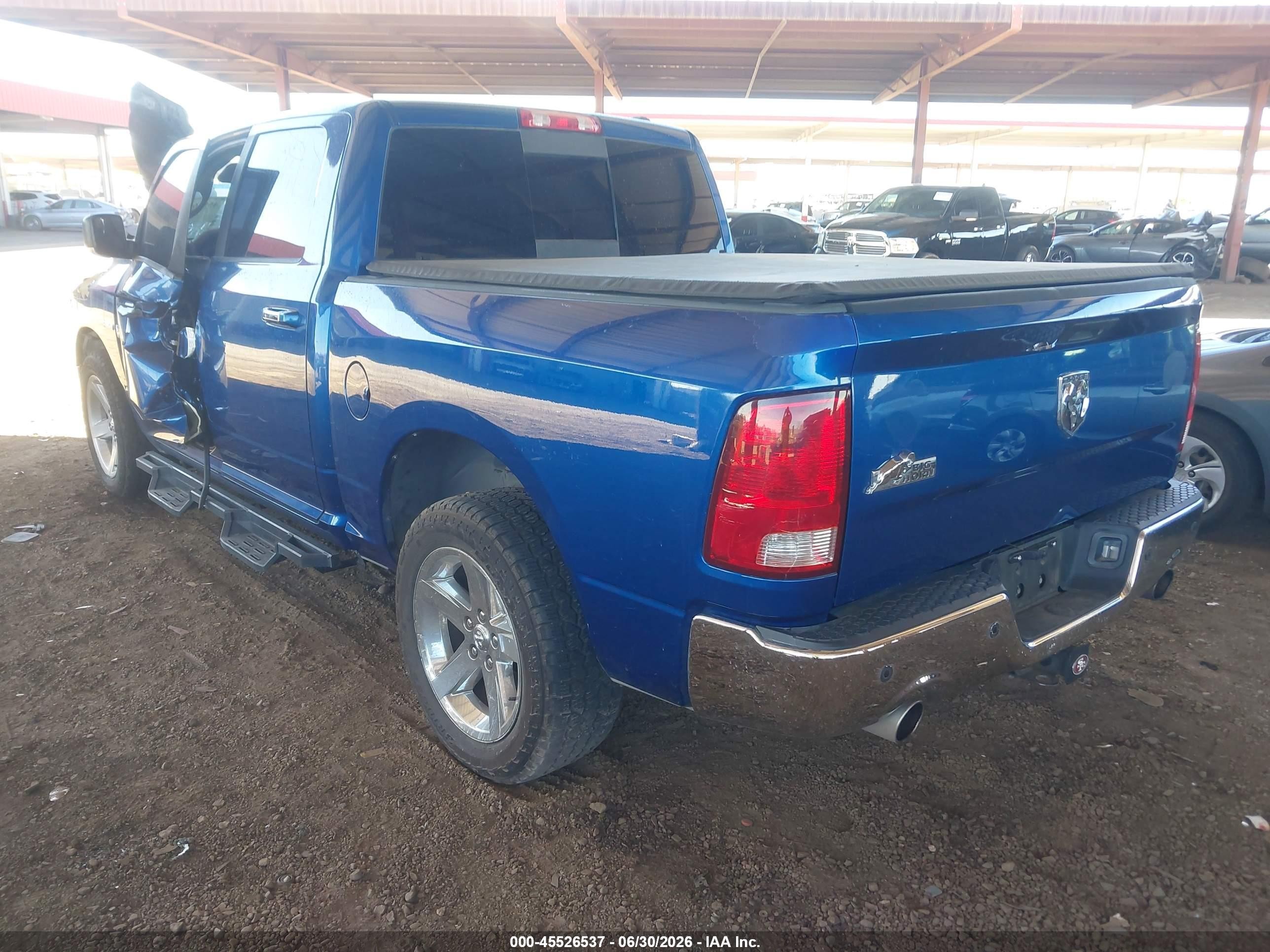 2010 Dodge Ram 1500 Slt/sport/trx Blue vin: 1D7RB1CT3AS115619
