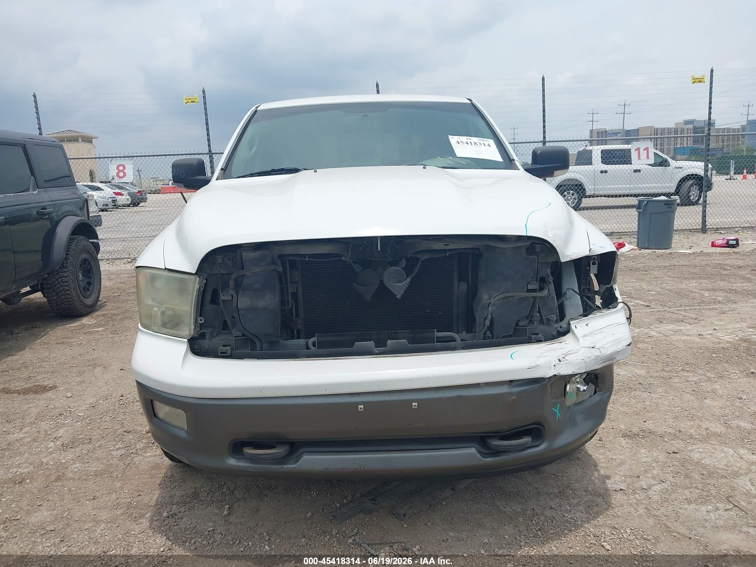 2011 Ram Ram 1500 Slt White vin: 1D7RB1CT3BS583318
