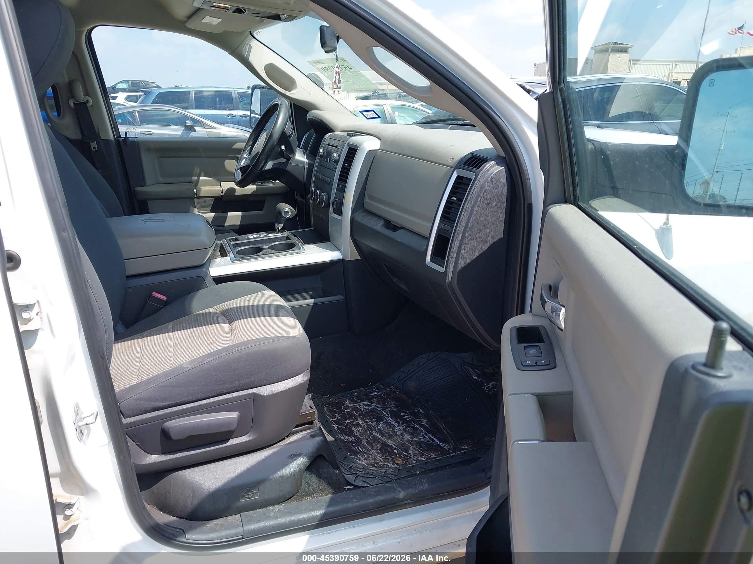 2011 Ram Ram 1500 Slt White vin: 1D7RB1CT4BS599382