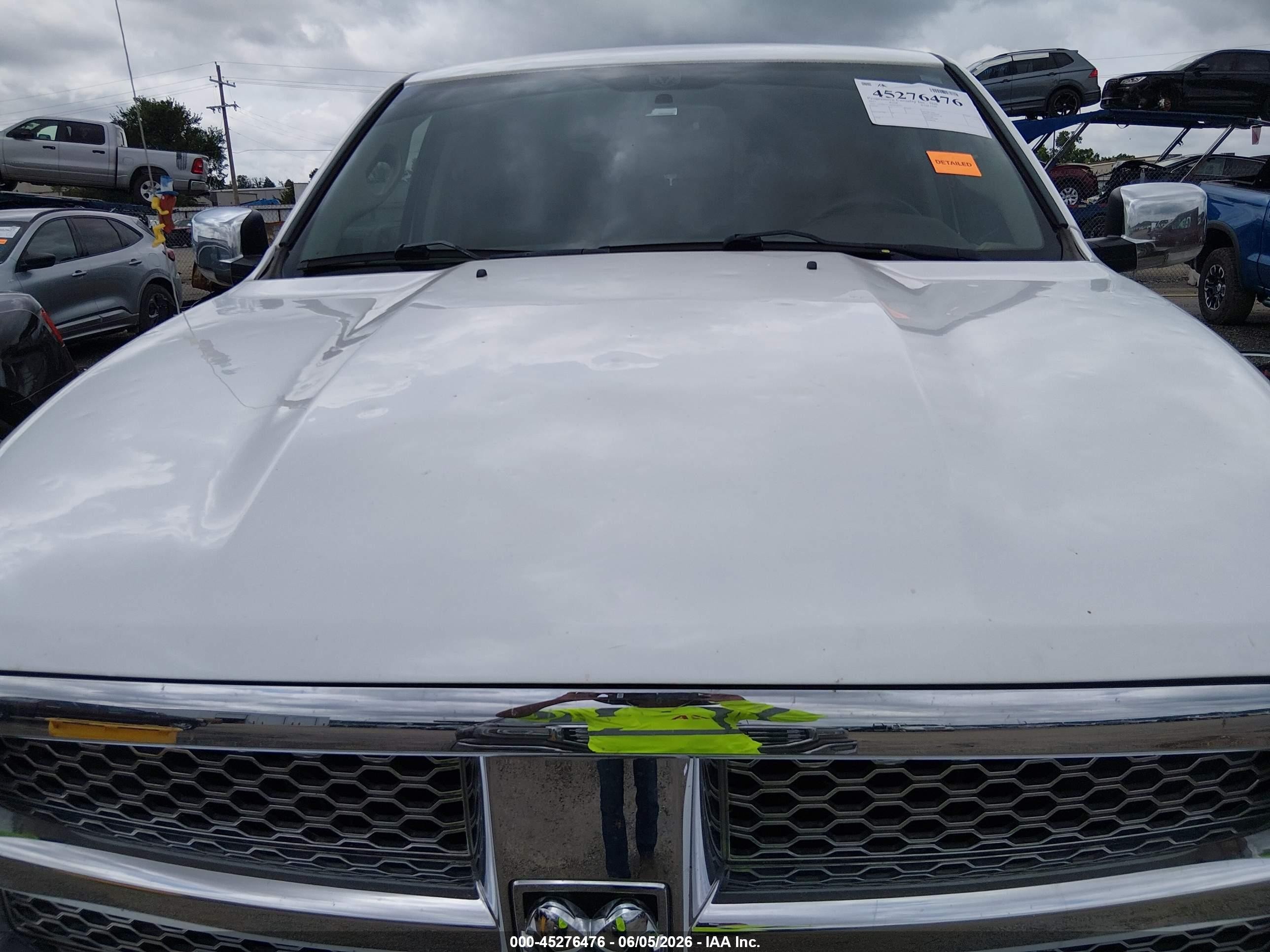 2011 Ram Ram 1500 Laramie White vin: 1D7RB1CT4BS628265
